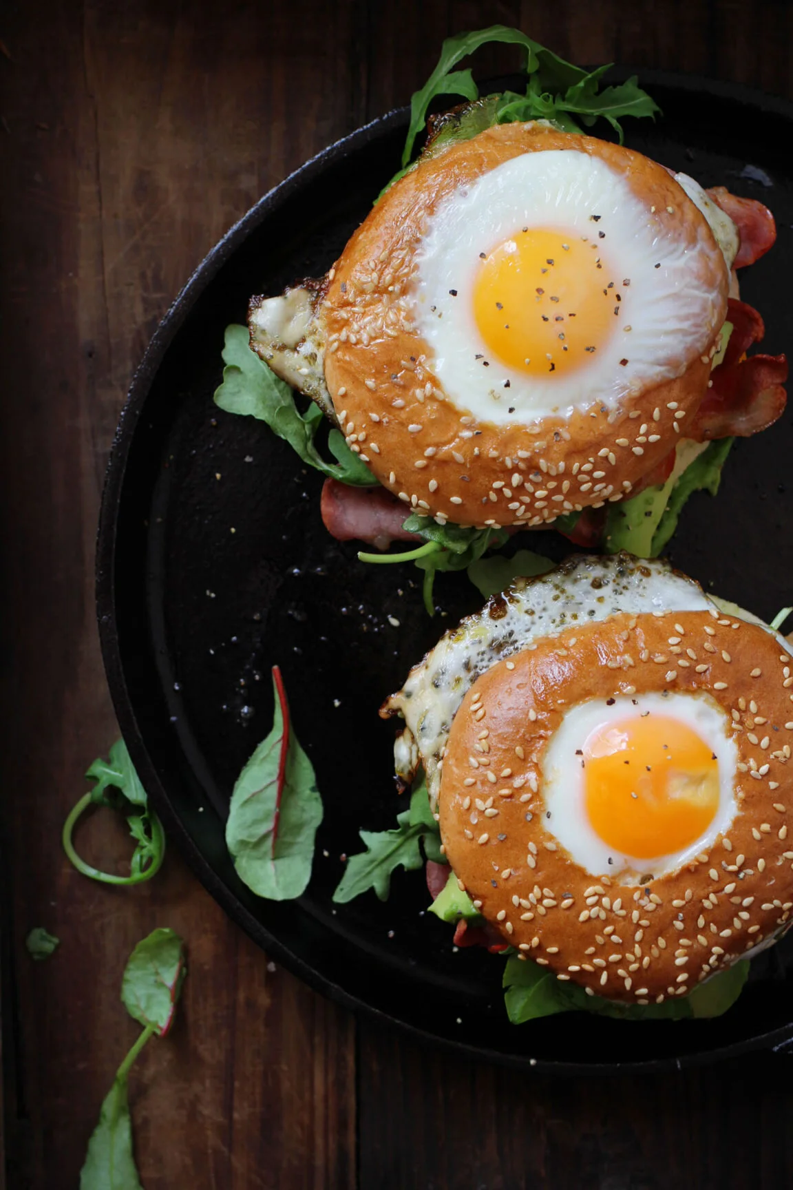 BLT Breakfast Bagels