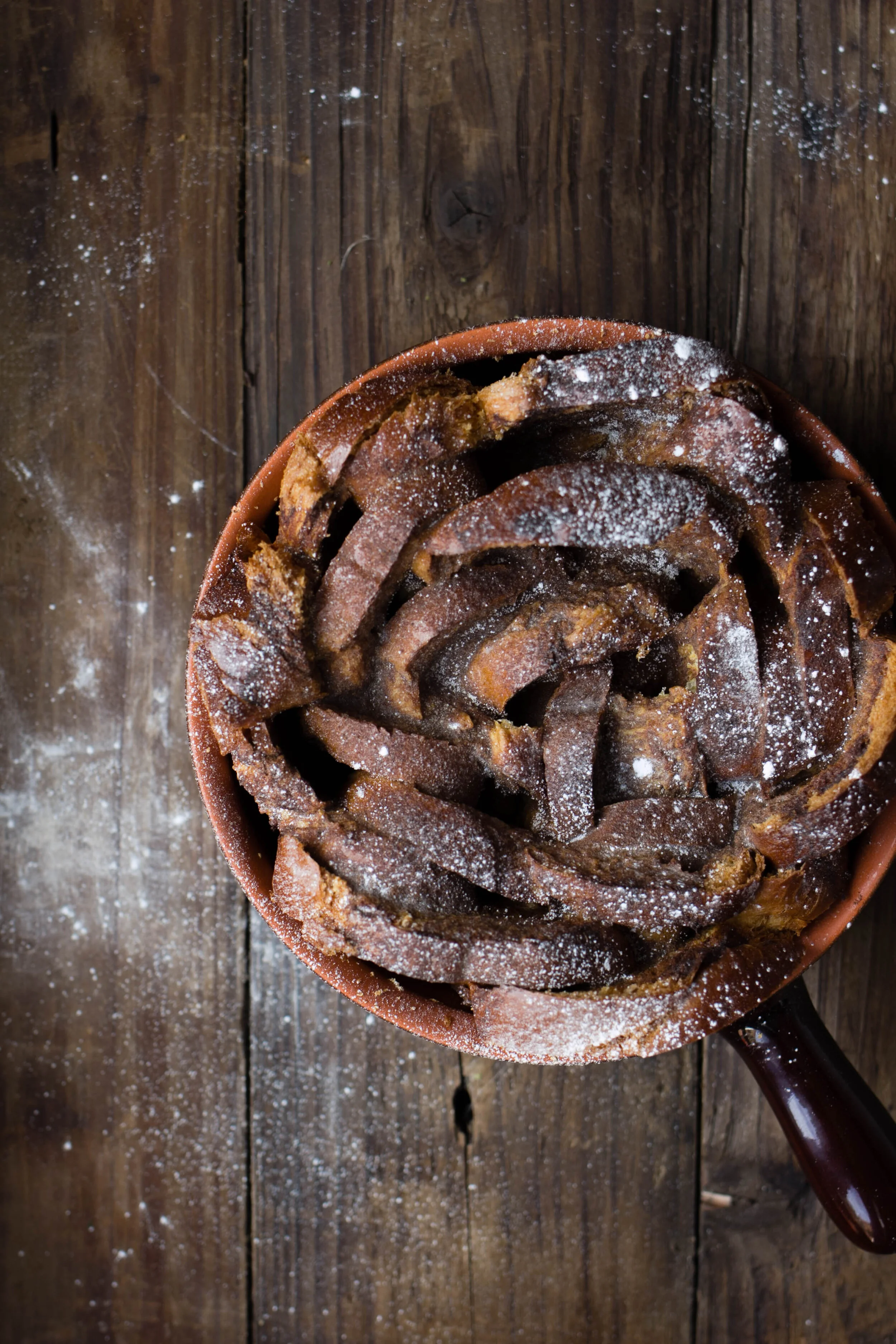 Gingerbread and Butter Pudding