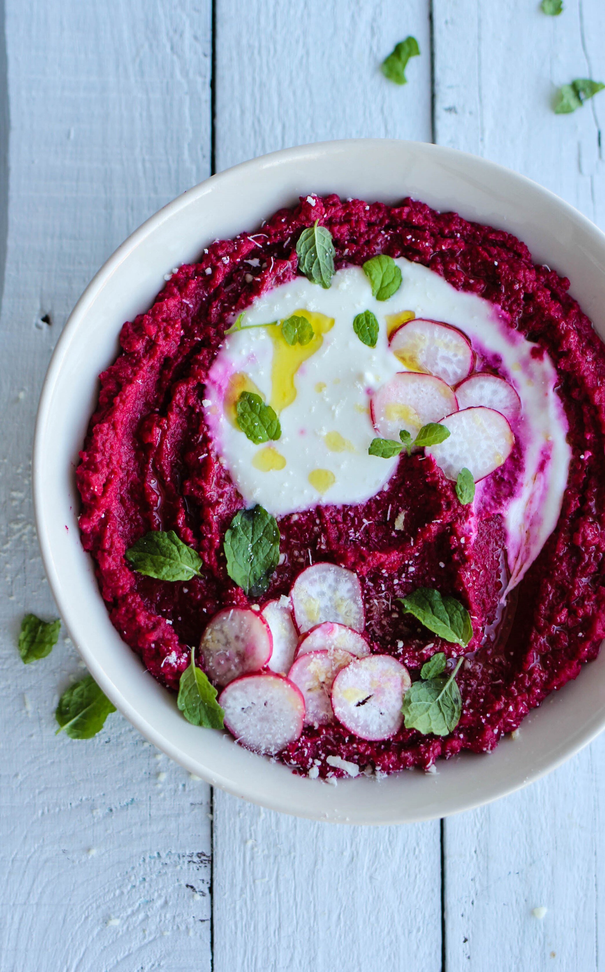 Roasted Beetroot Hummus