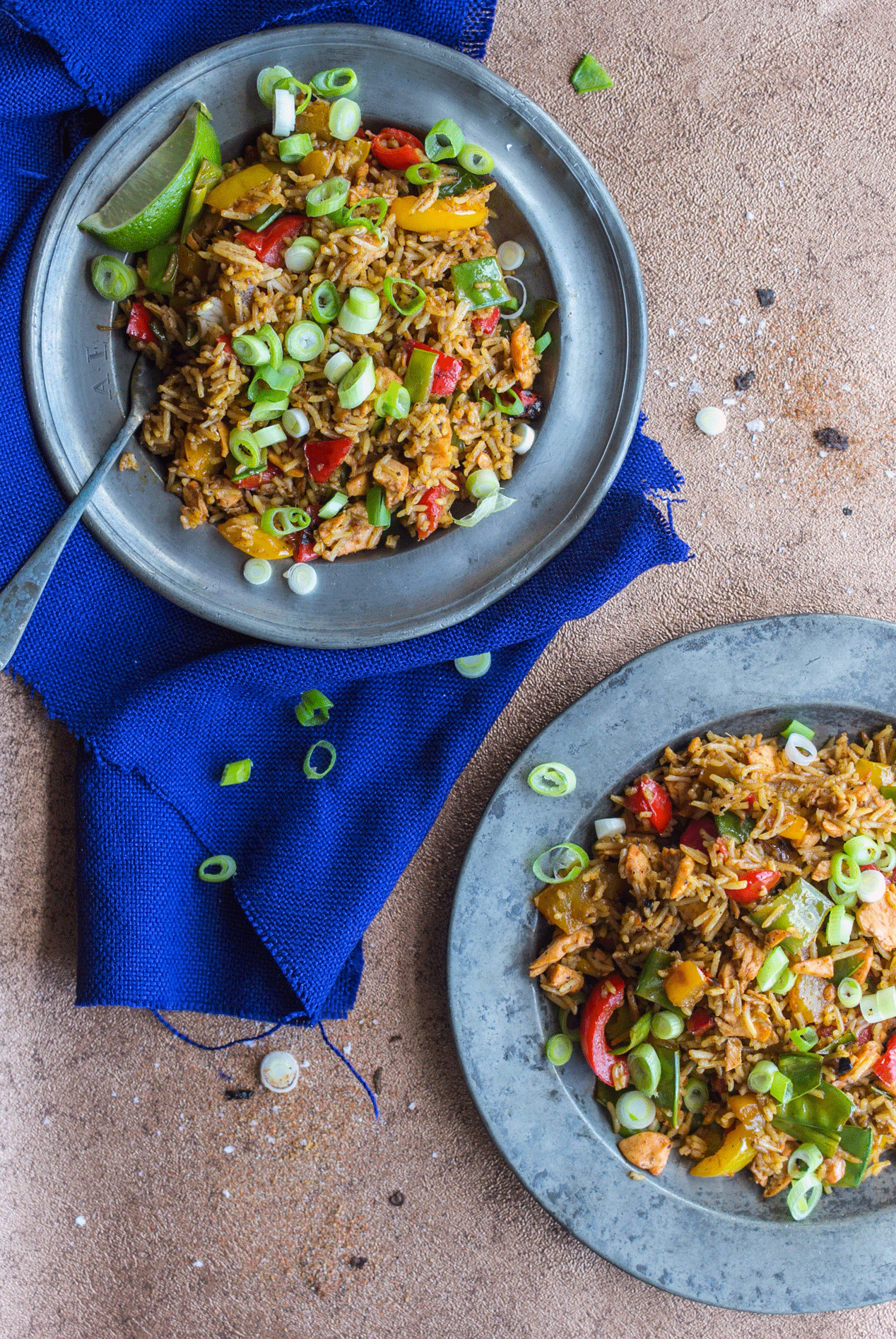 Salmon Firecracker Fried Rice