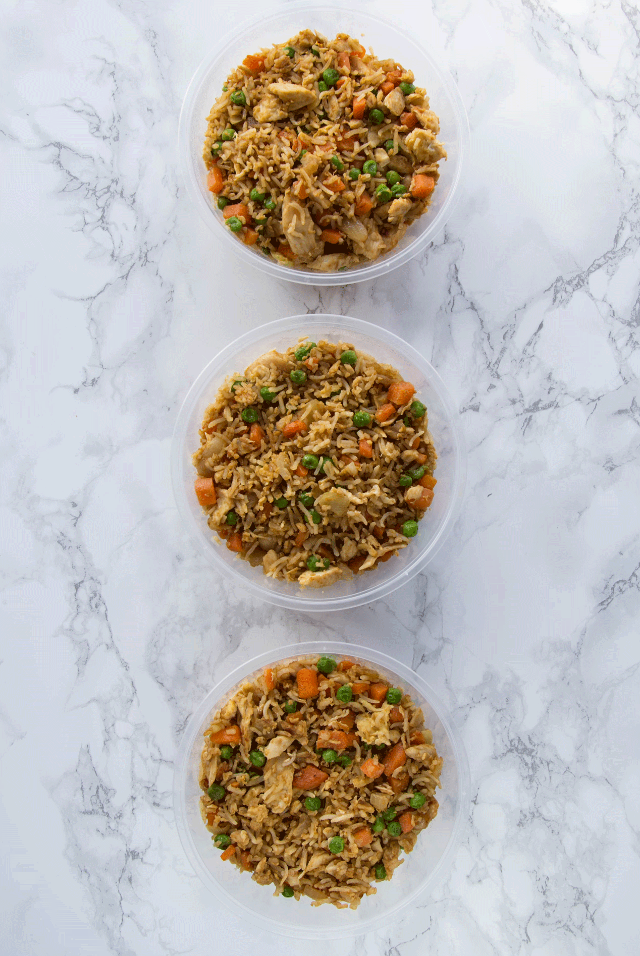 Meal Prep Sunday - Chicken Fried Rice