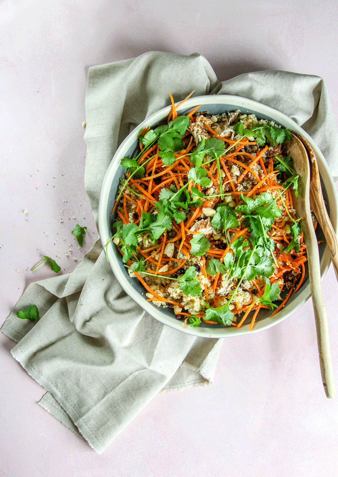 Moroccan Style Chicken & Quinoa Salad