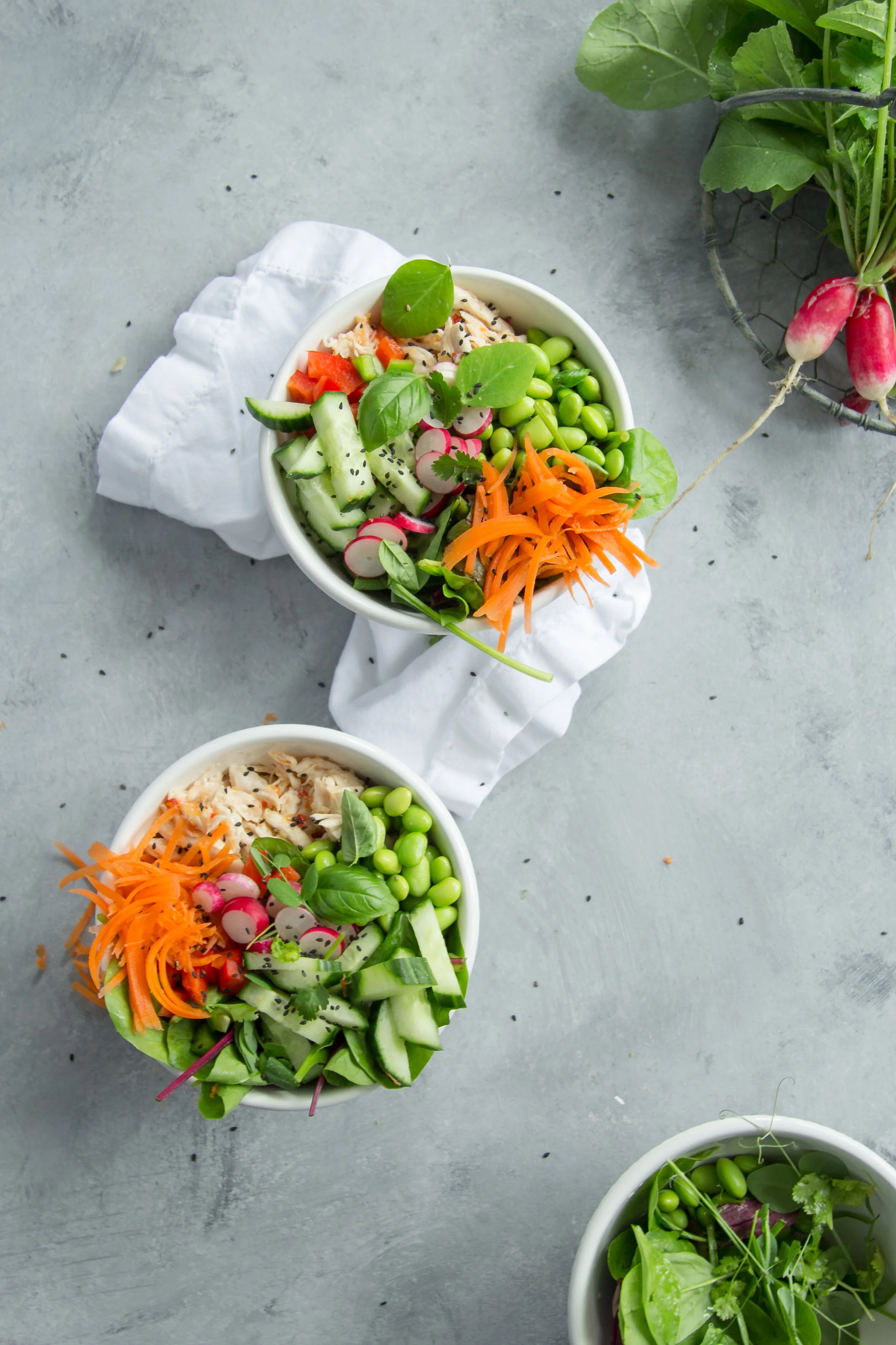 Sweet Chilli Chicken Garden Bowls
