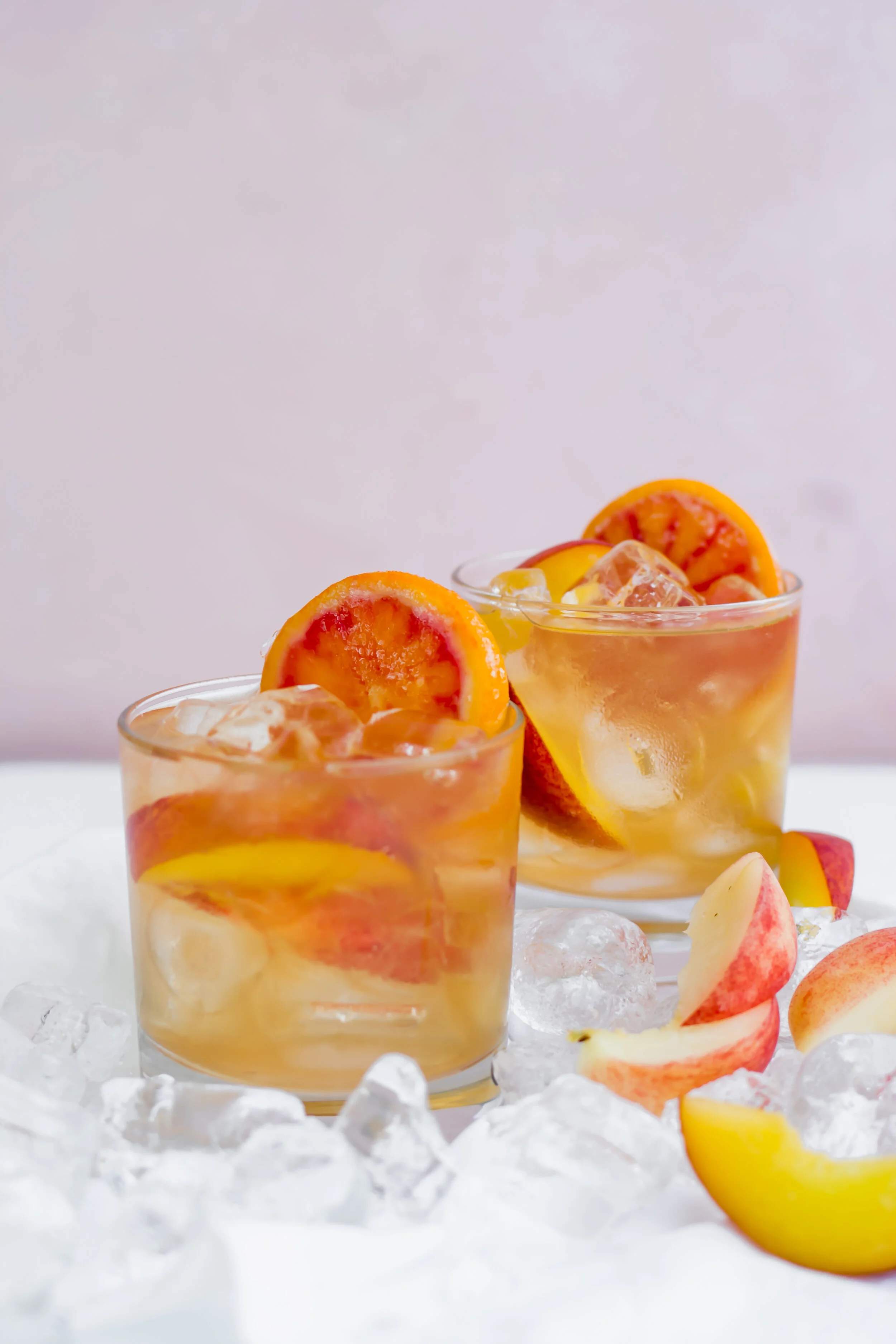 Iced Peach Green Tea