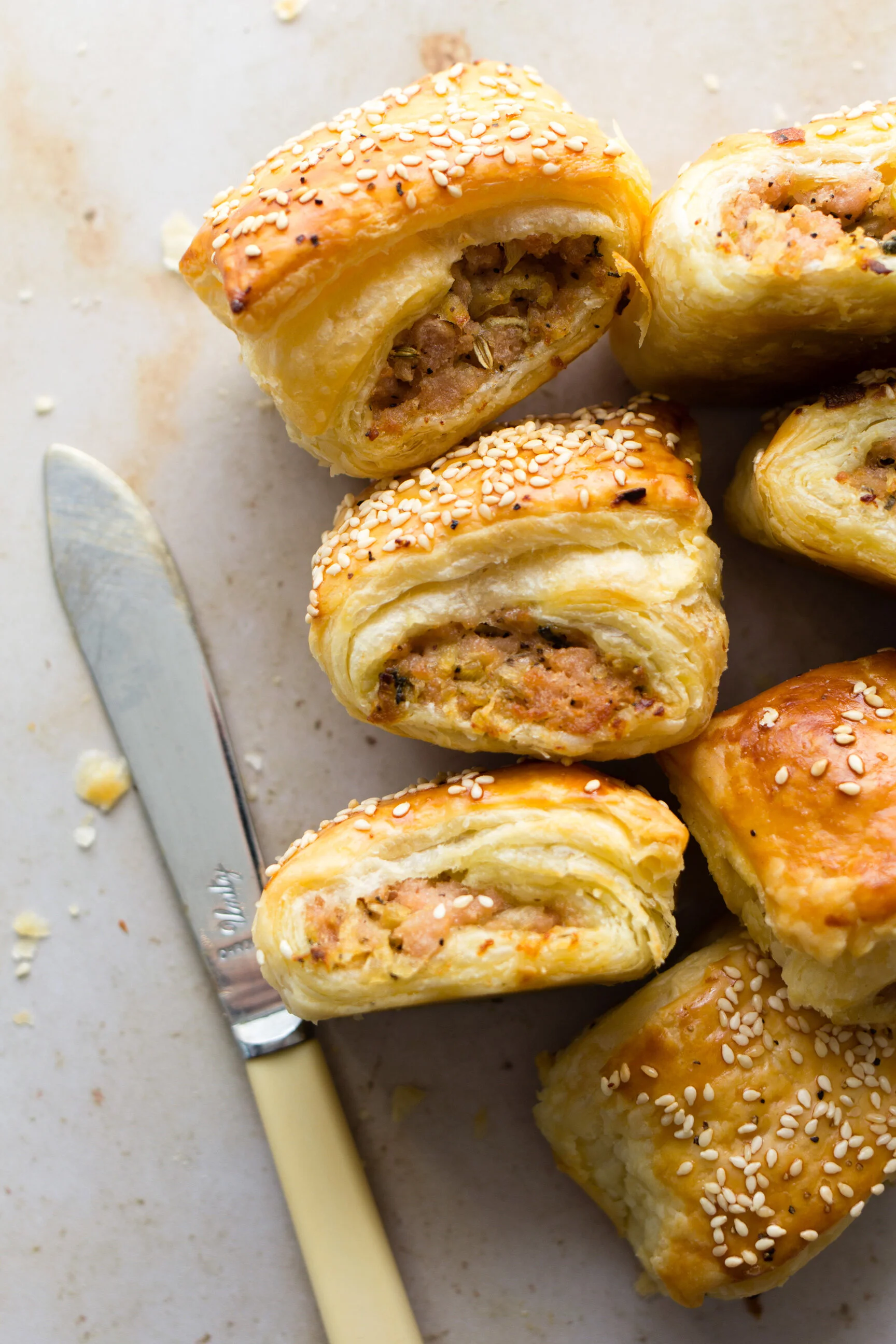 Sausage Rolls with Apple, Fennel and Sage