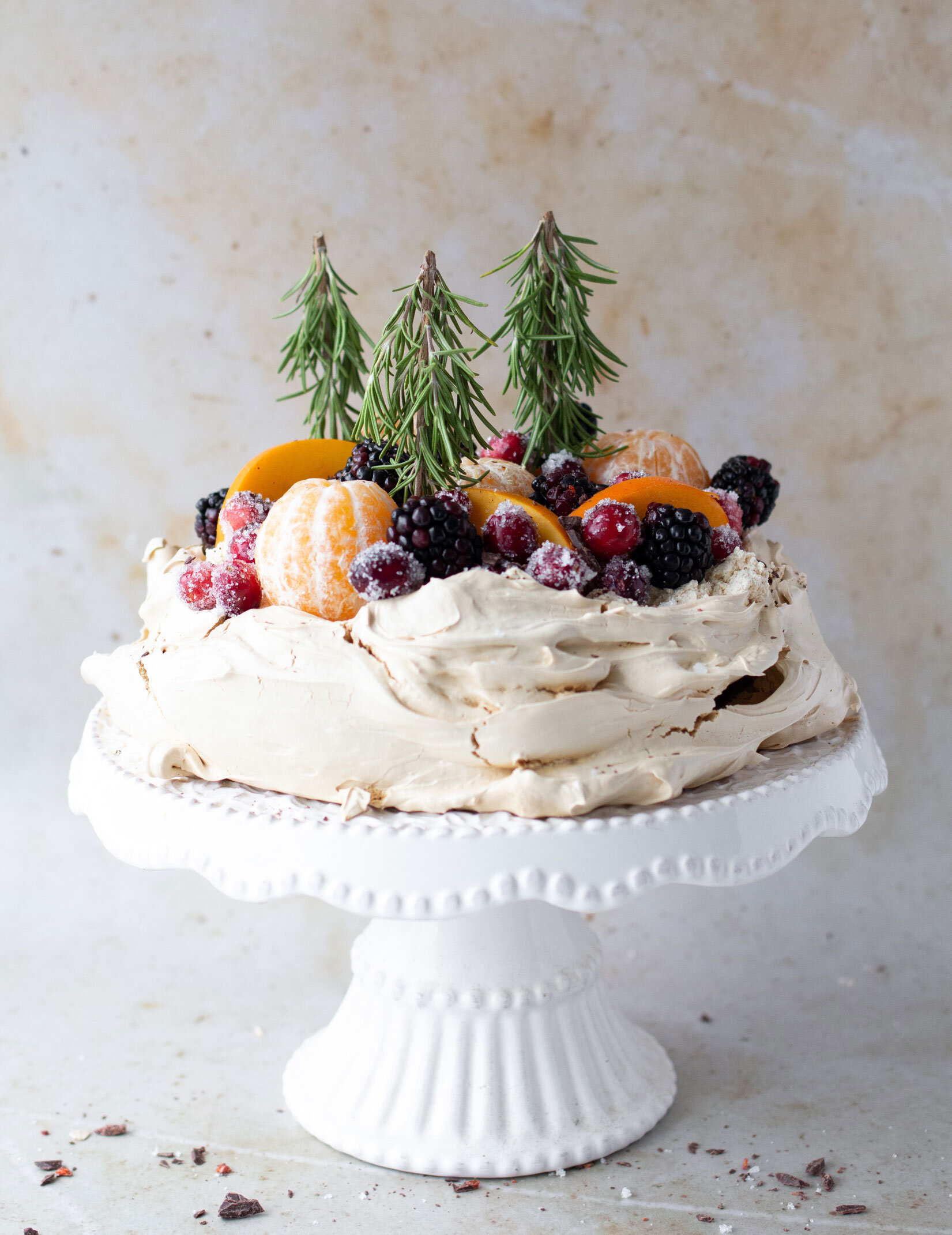 Festive Meringue with Winter Citrus