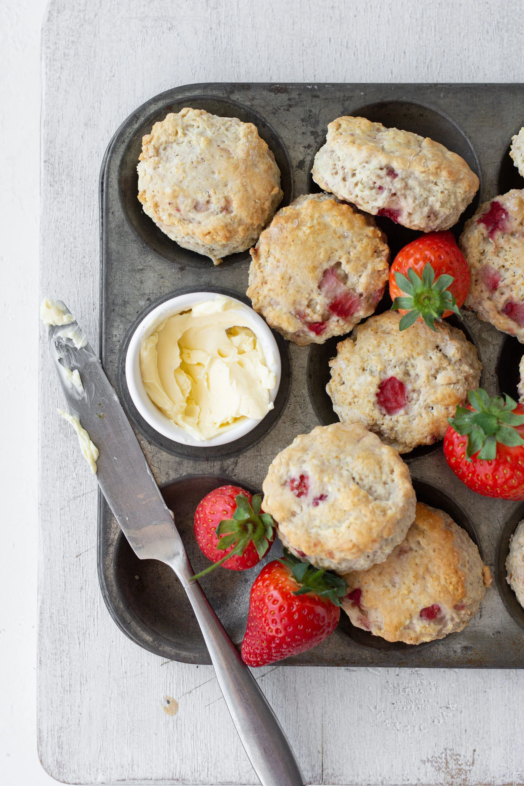 Mini Strawberry Scones