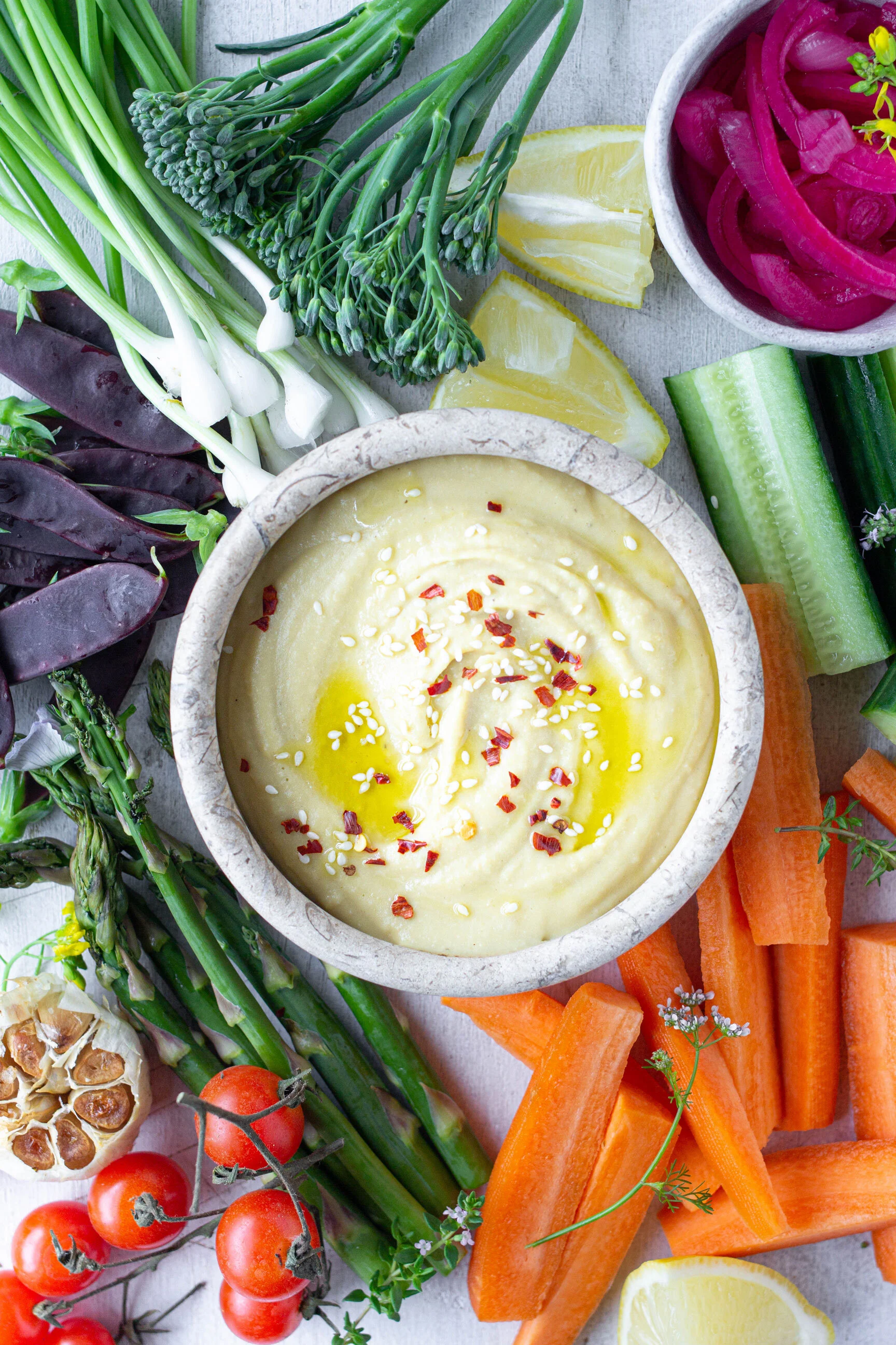Roasted Garlic Hummus