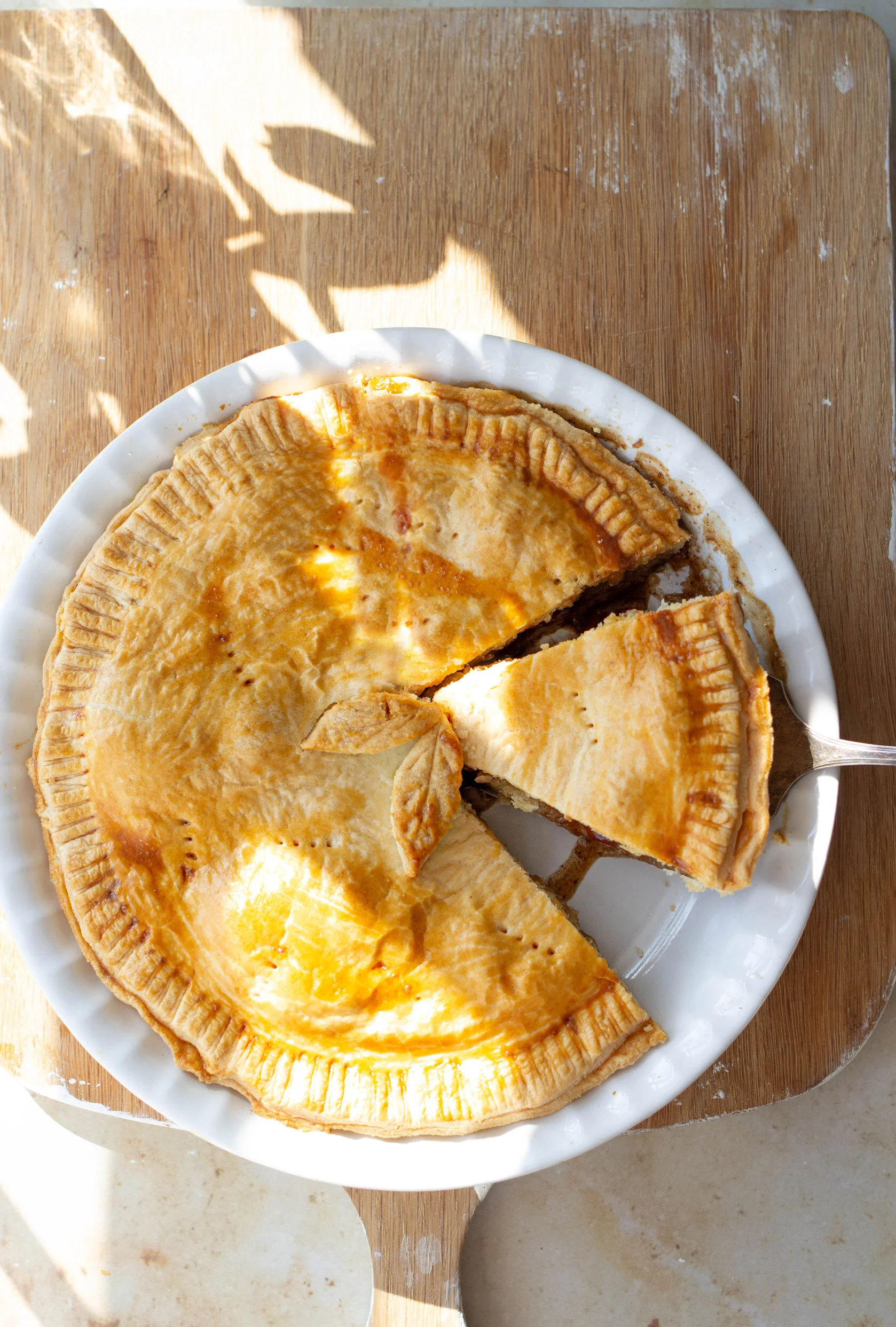 Chai Spiced Apple Pie