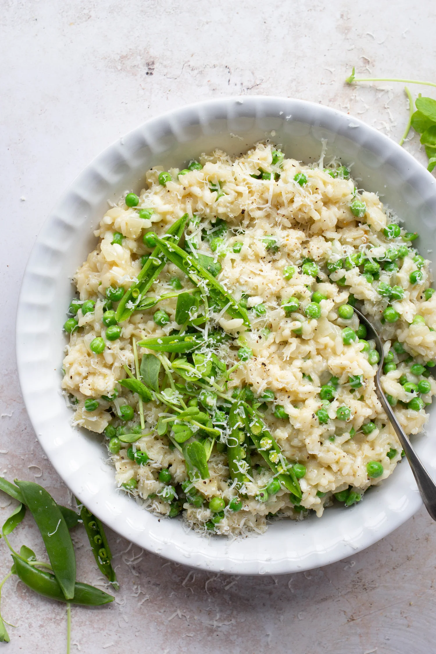 Pea Risotto — The Mother Cooker