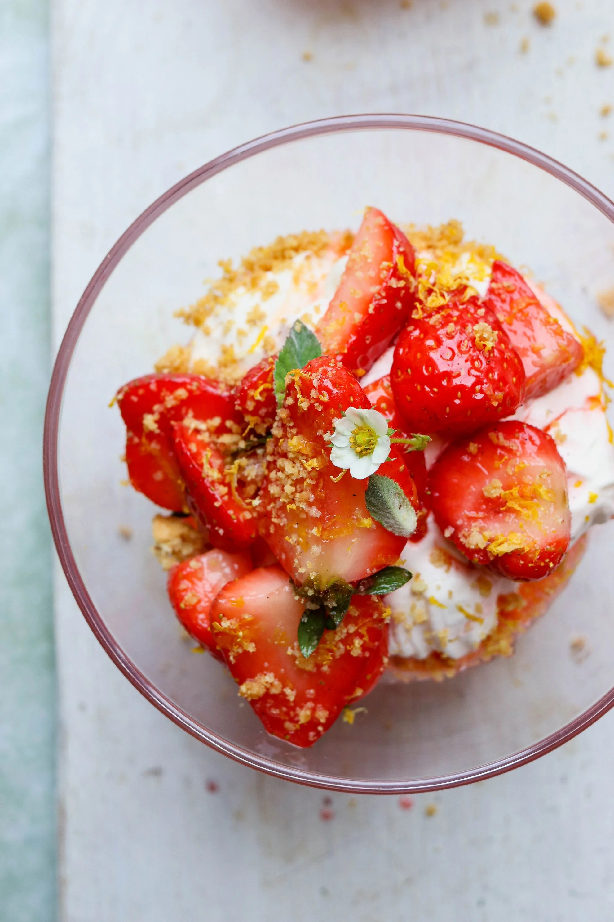 Strawberries and Cream