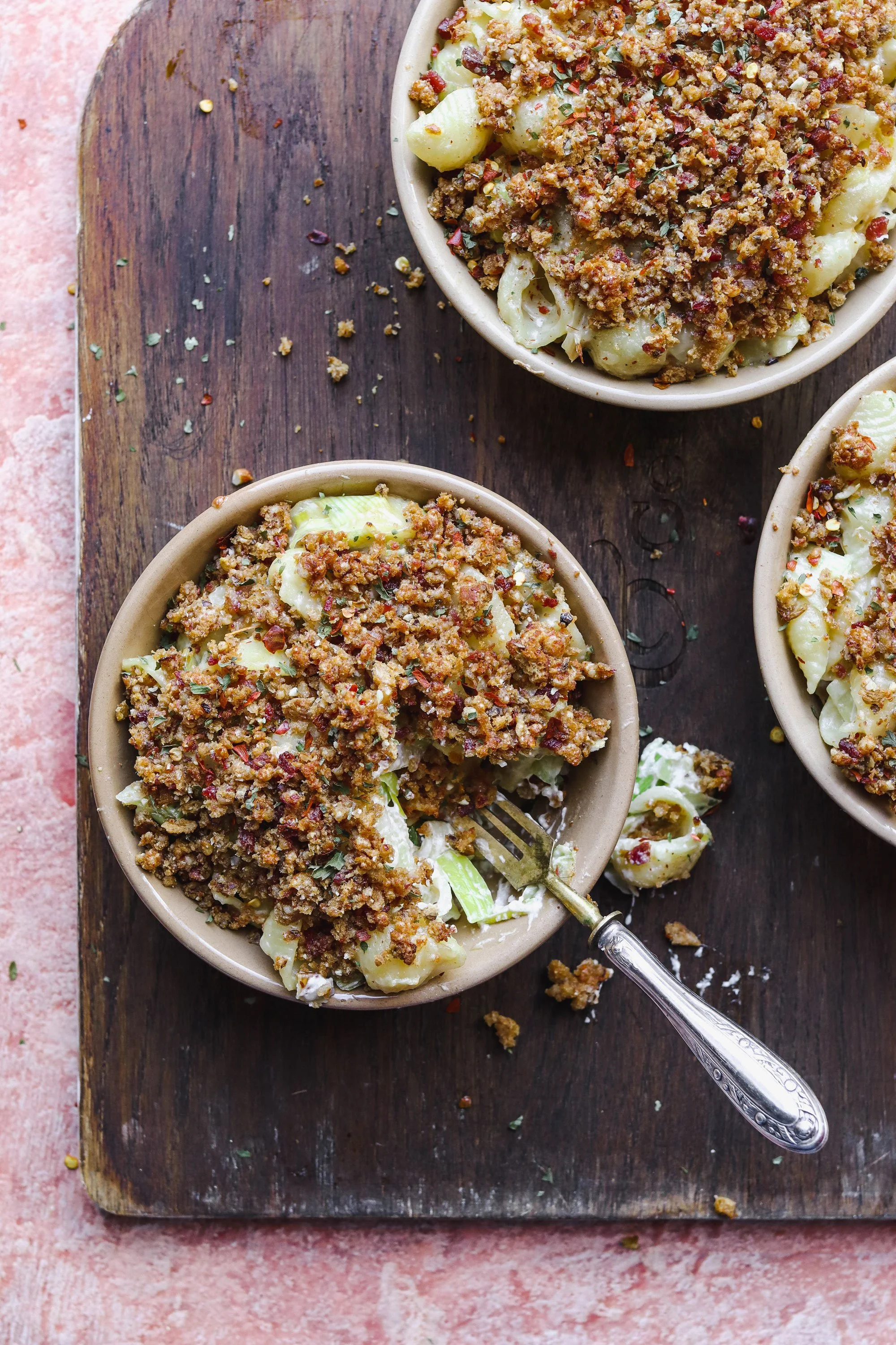 Leek and Pancetta Pasta Bake — The Mother Cooker
