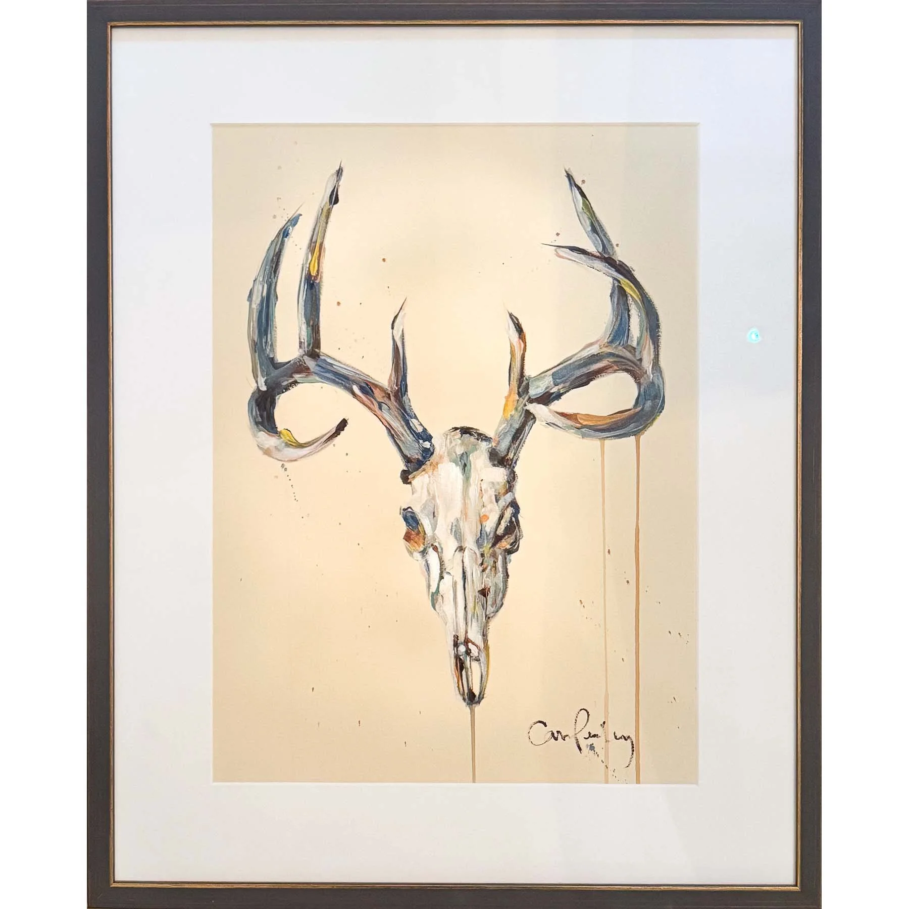 Leander 21 x 26 framed