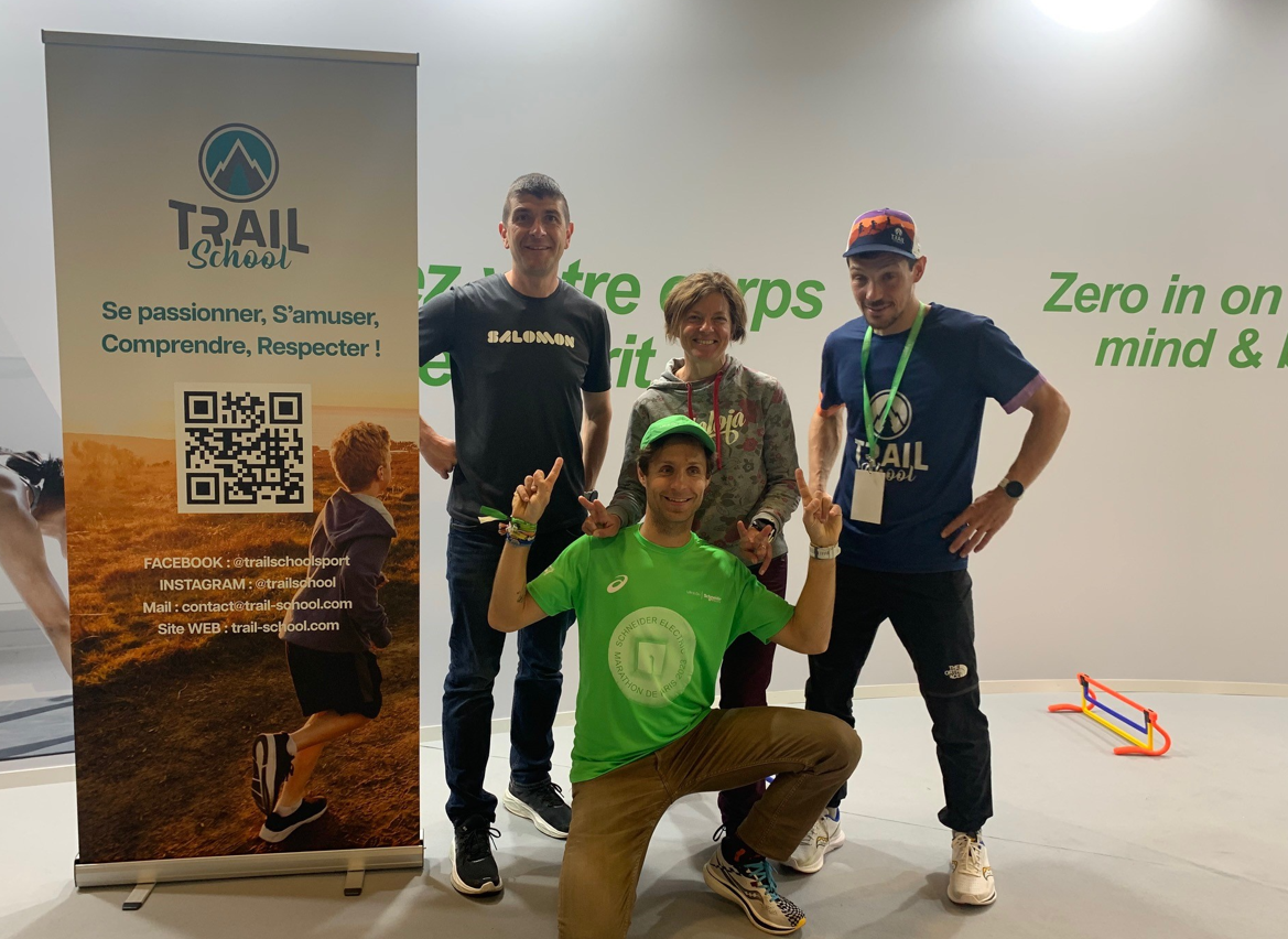 Trail School au Schneider Electric Marathon de Paris