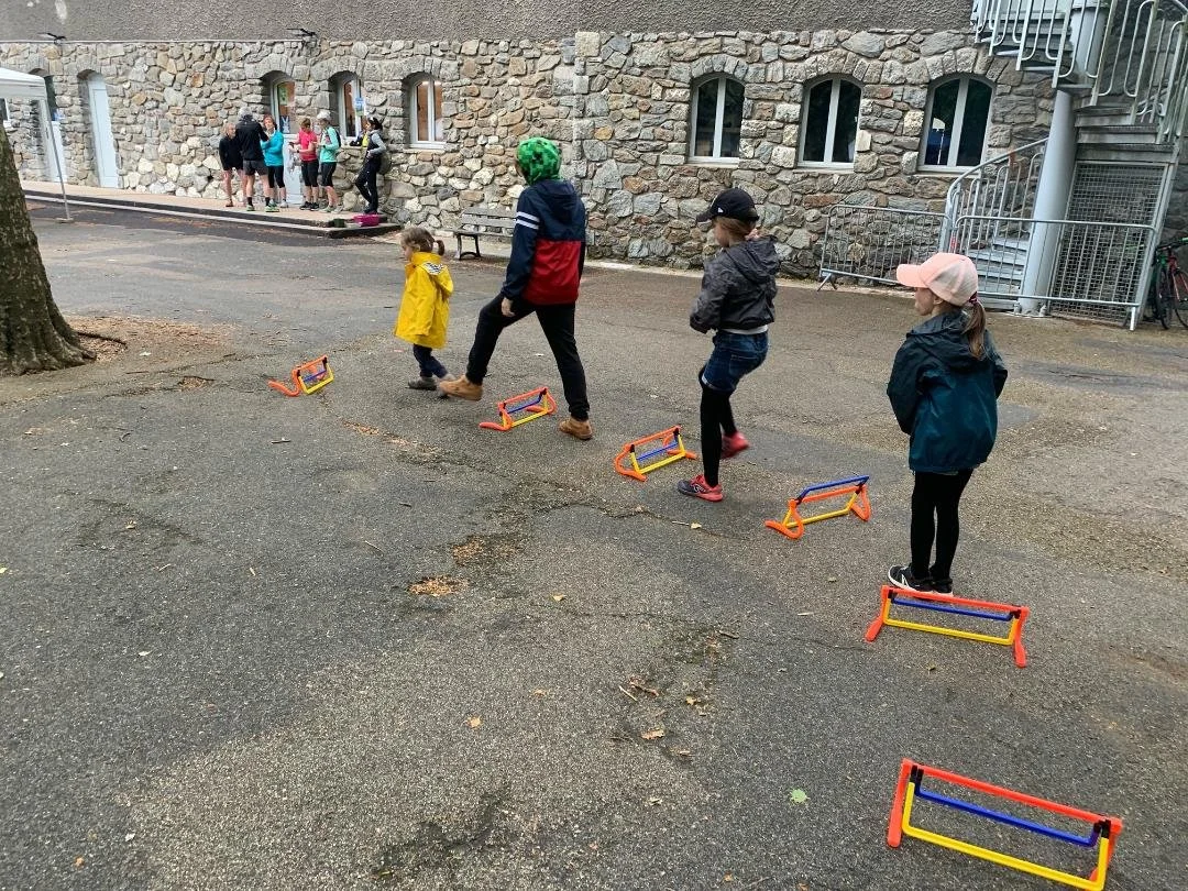 Trail School sur le Révolution Trail Xpérience à Vizille