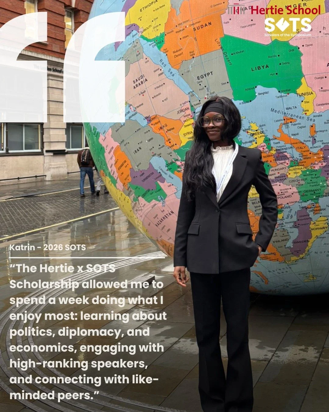Hear what Katrin says about the 25th German Symposium! In addition to the SOTS programme, she also received a scholarship from the Hertie School after competing in their essay competition. The Hertie Scholarship not only covered all participation cos