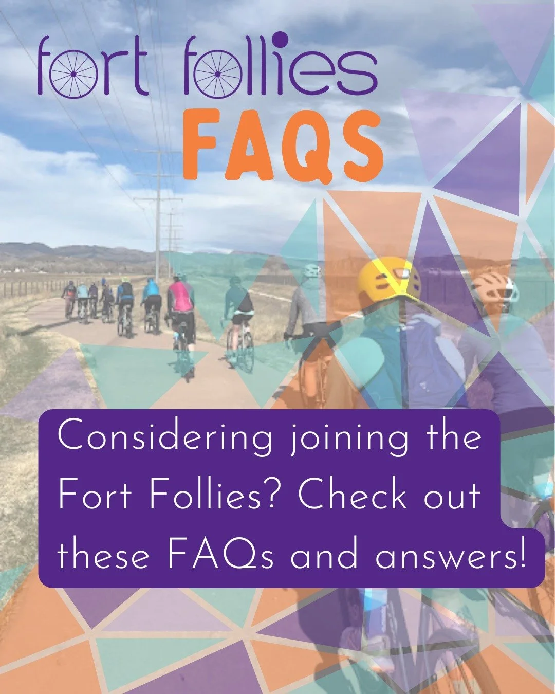 Many new riders find us at the start of every season, so we wanted to put together some FAQs and answers for anyone considering joining the team. We understand it can be intimidating to try out a new group, so we hope this helps.

1. The term "t