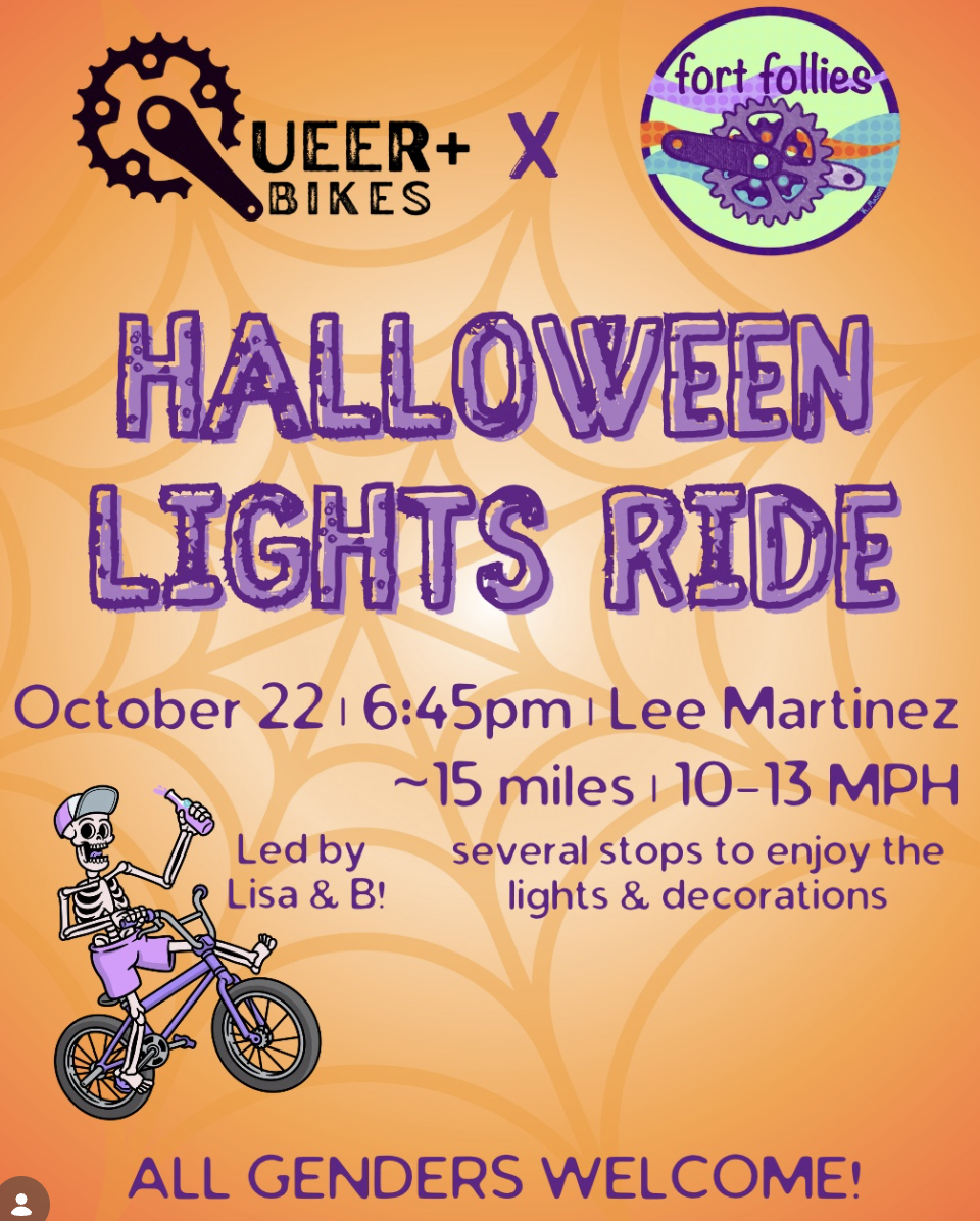 Halloween Ride with Queer+ Bikes