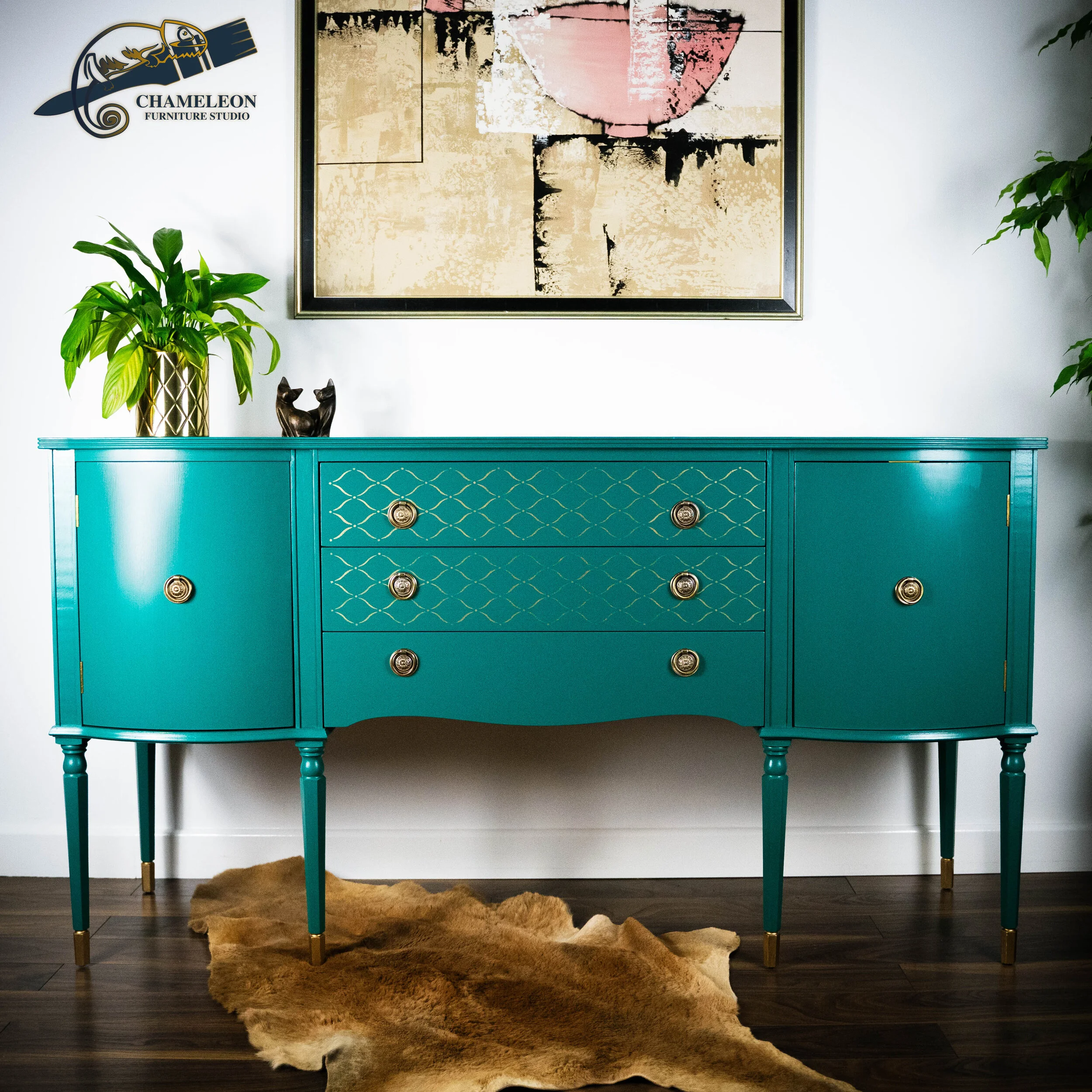 Laura Regency Style Sideboard