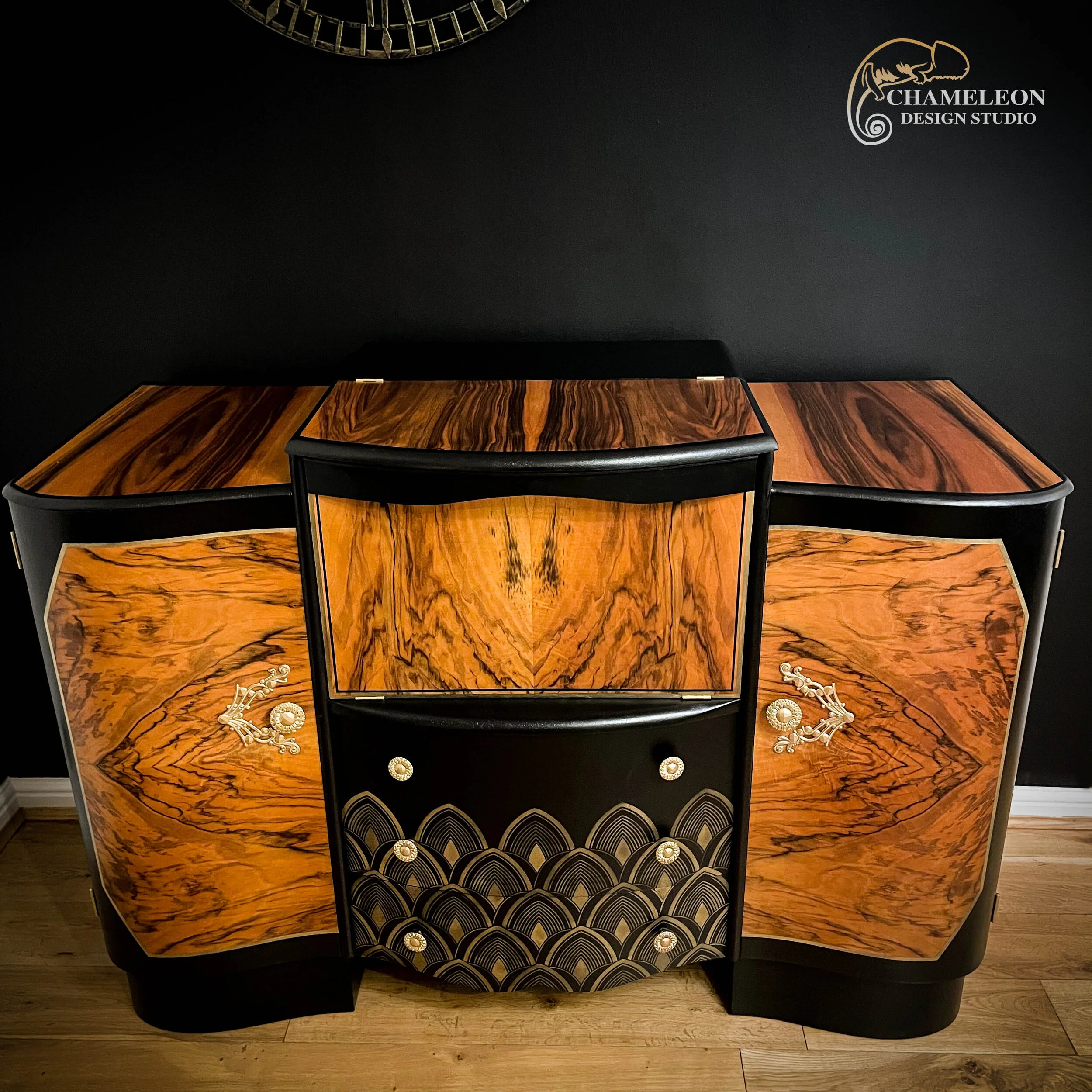 art deco gin cabinet