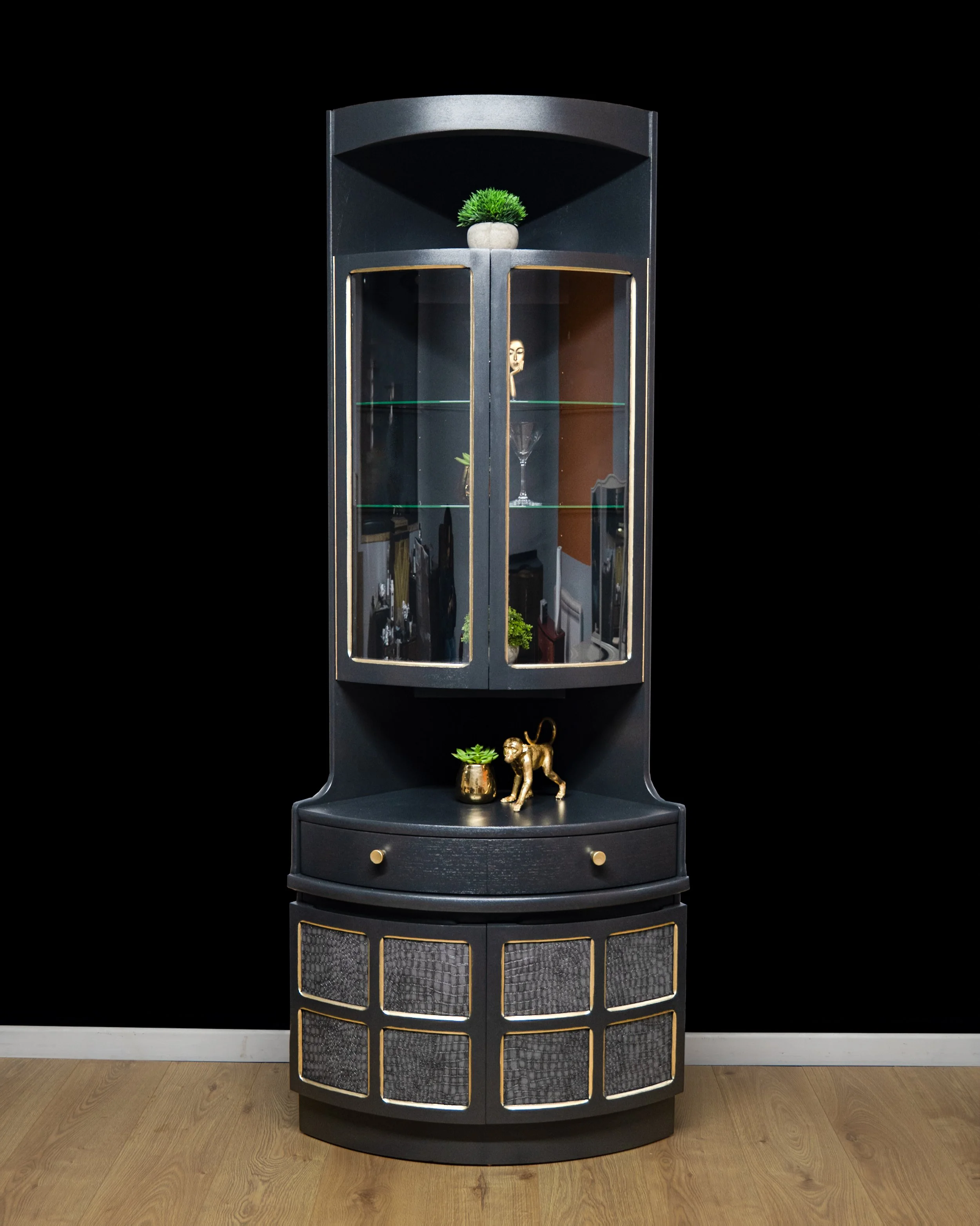 Nathan Corner Cabinet