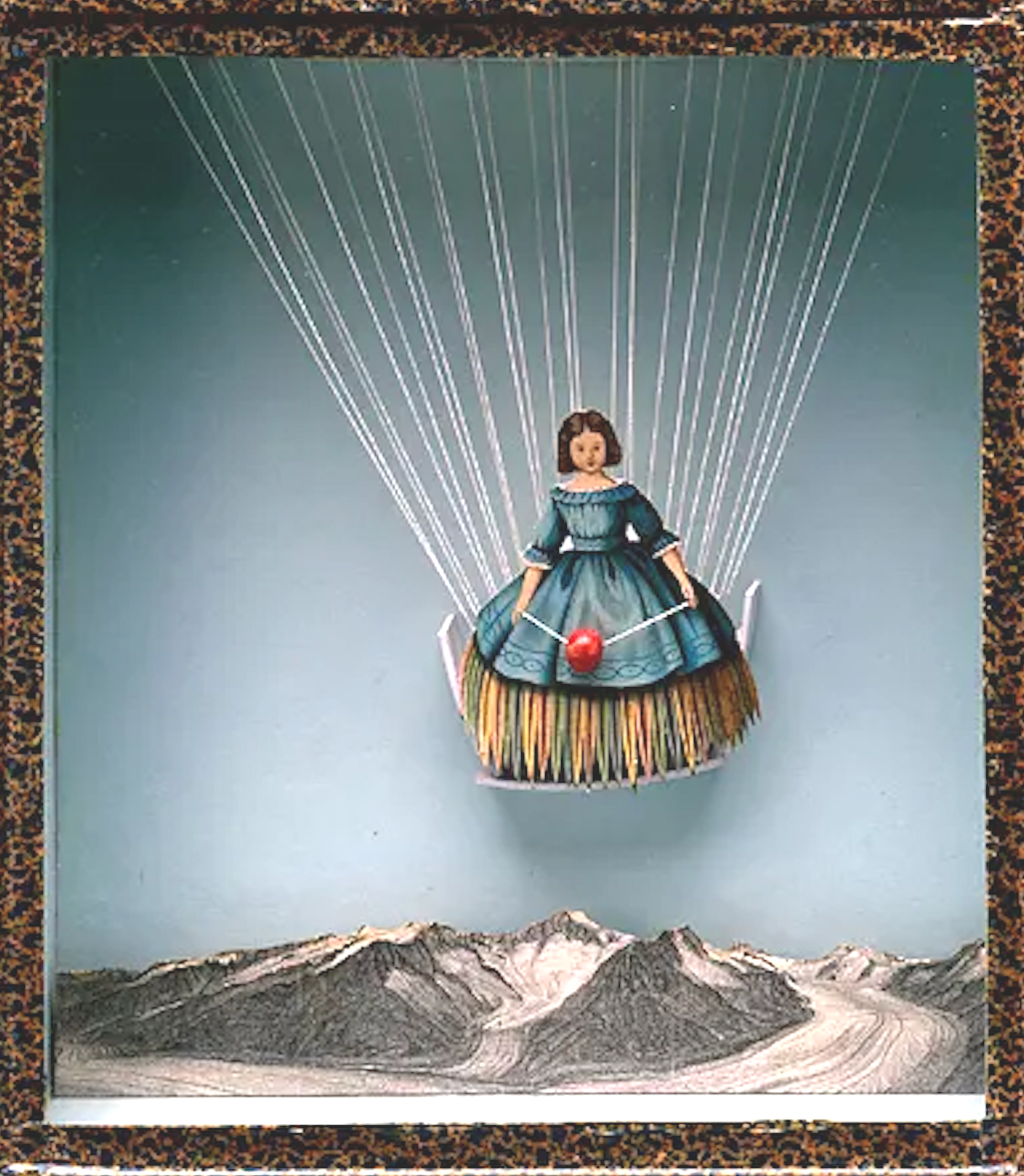 Joseph Cornell, Untitled (Tilly Losch), 1935-38. Box construction, 10 × 9 3/10” × 2 1/10”. The Royal Academy of Arts, London.