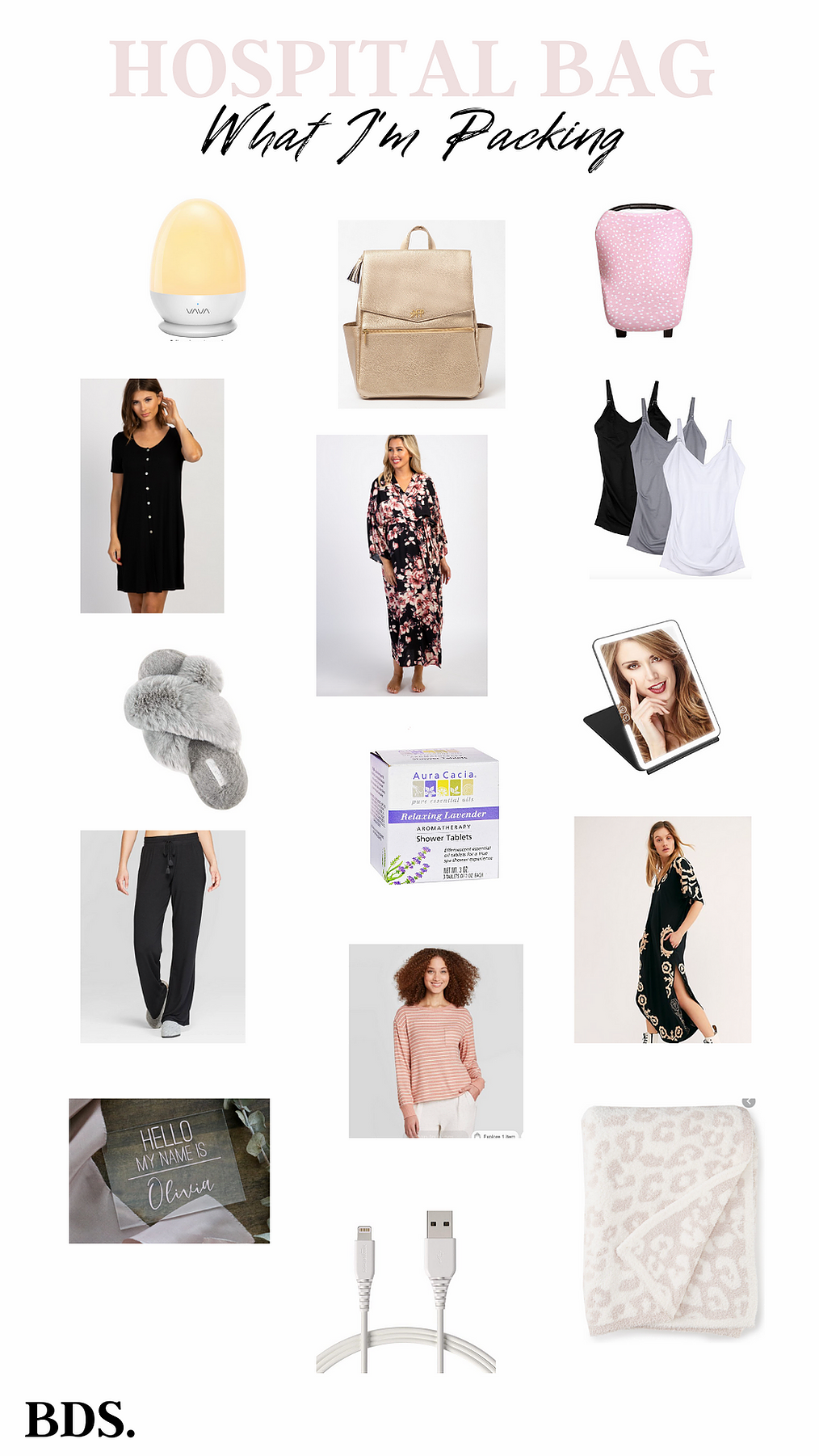  What's In My Hospital Bag