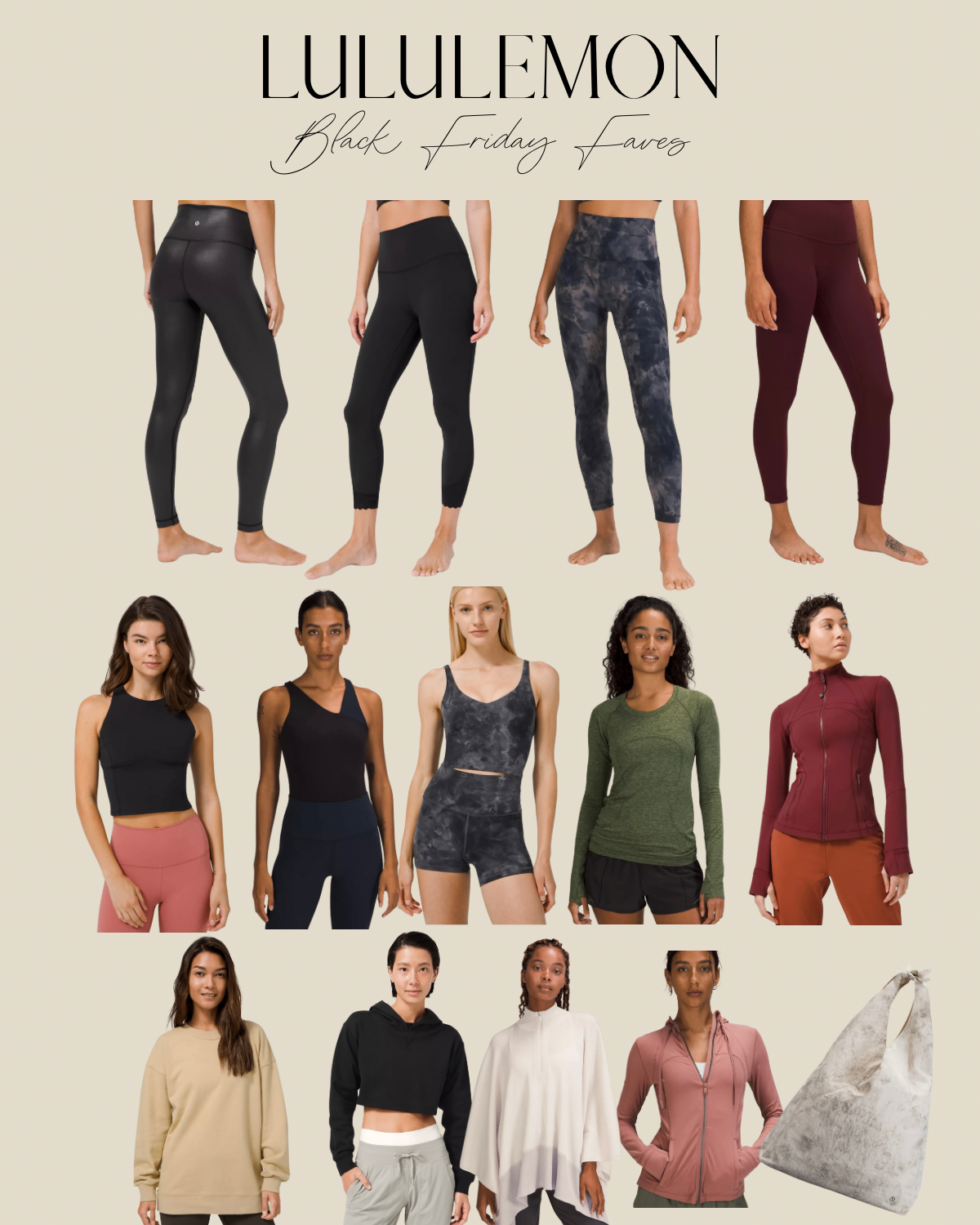 LULULEMON BLACK FRIDAY PICKS