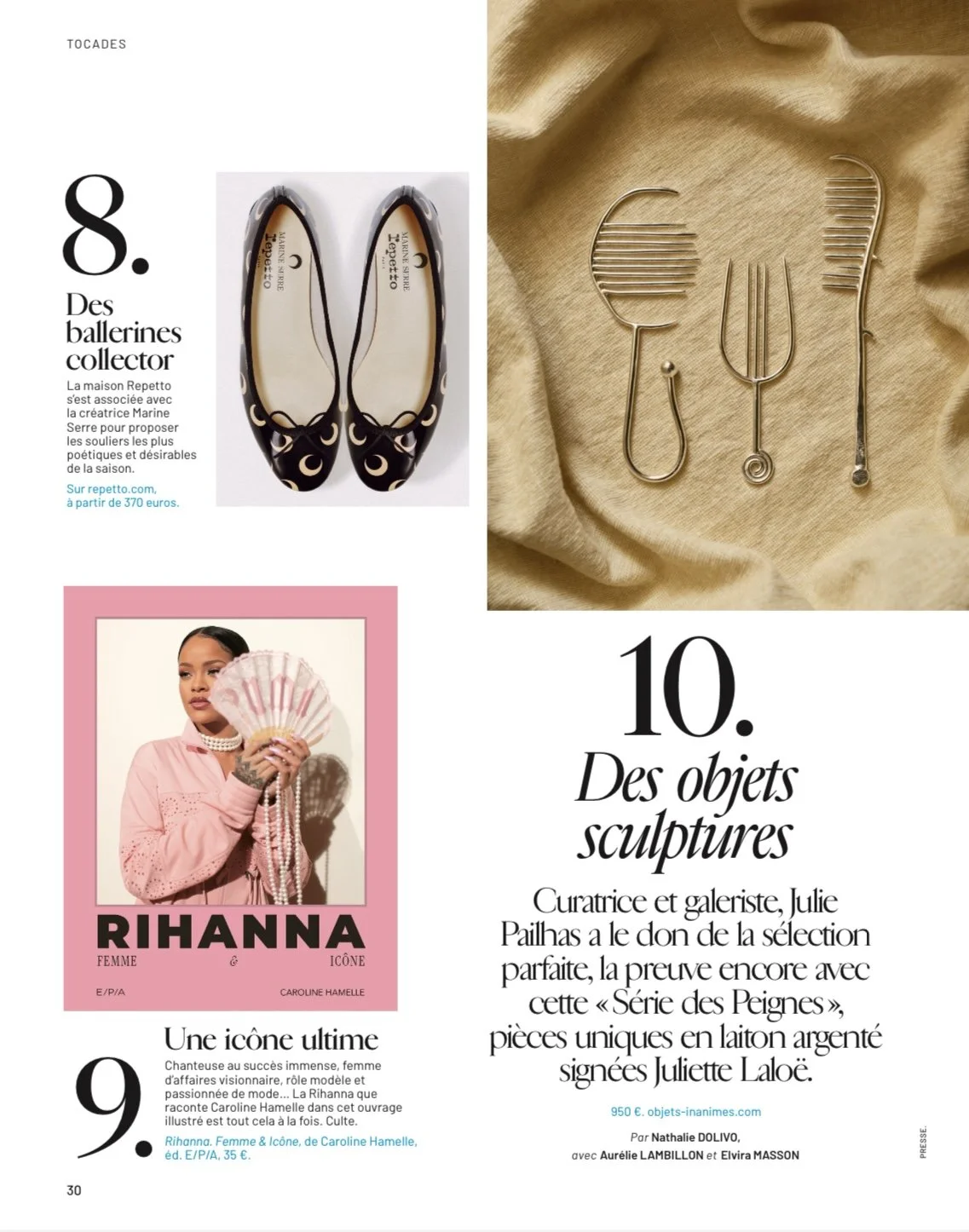 MARIE CLAIRE MARS 25 par Nathalie Dolivo