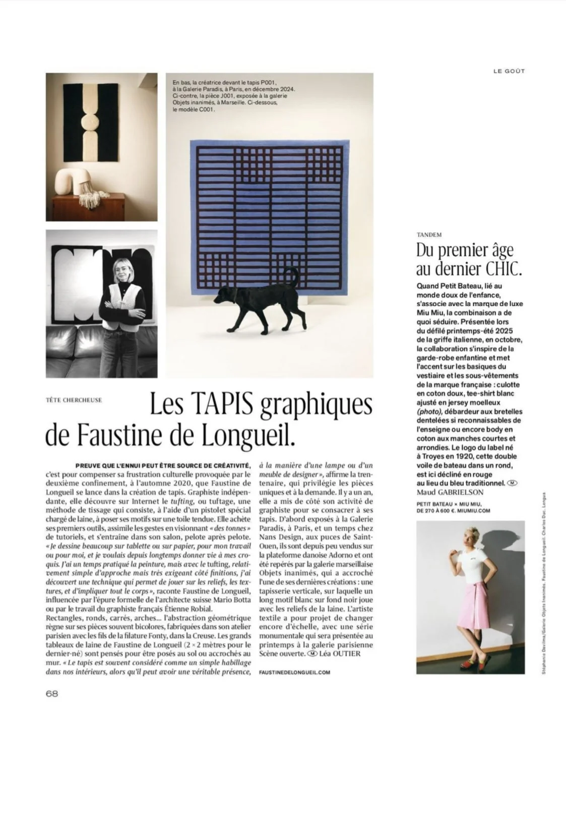 M LE MONDE 21 FEVRIER 25 par Léa Outier