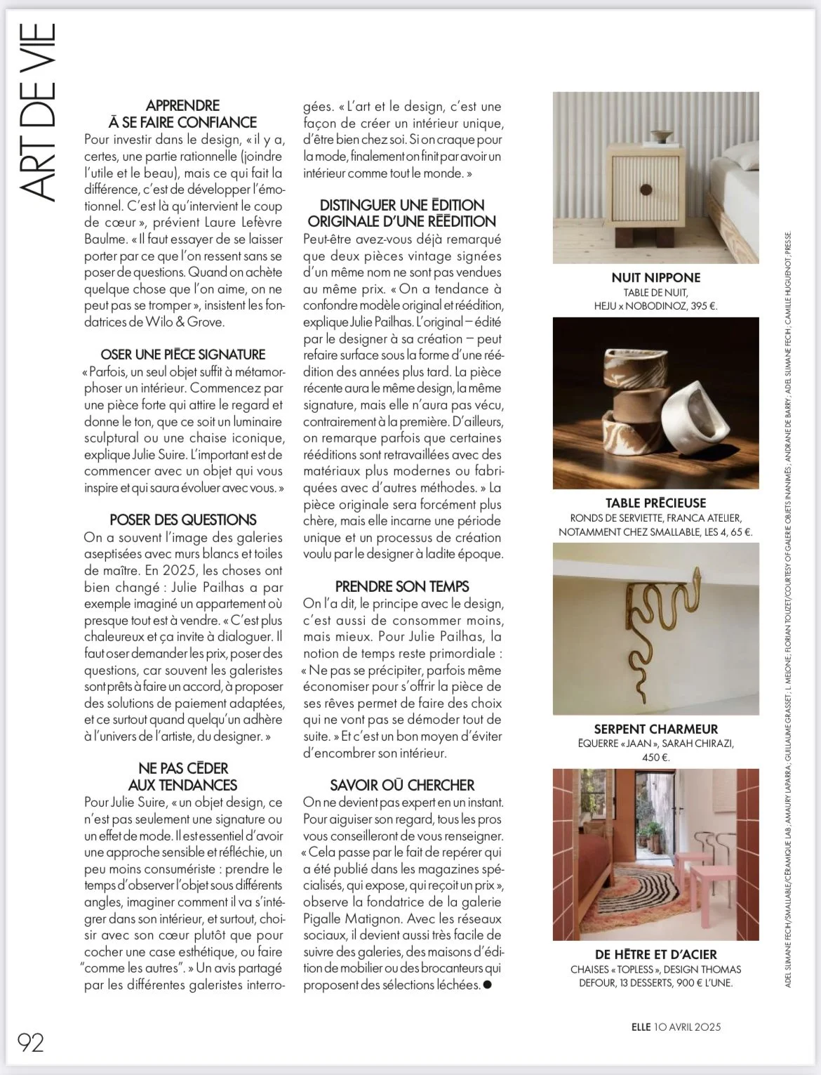 ELLE 10 AVRIL 25 par Cyrine Ben Romdhane