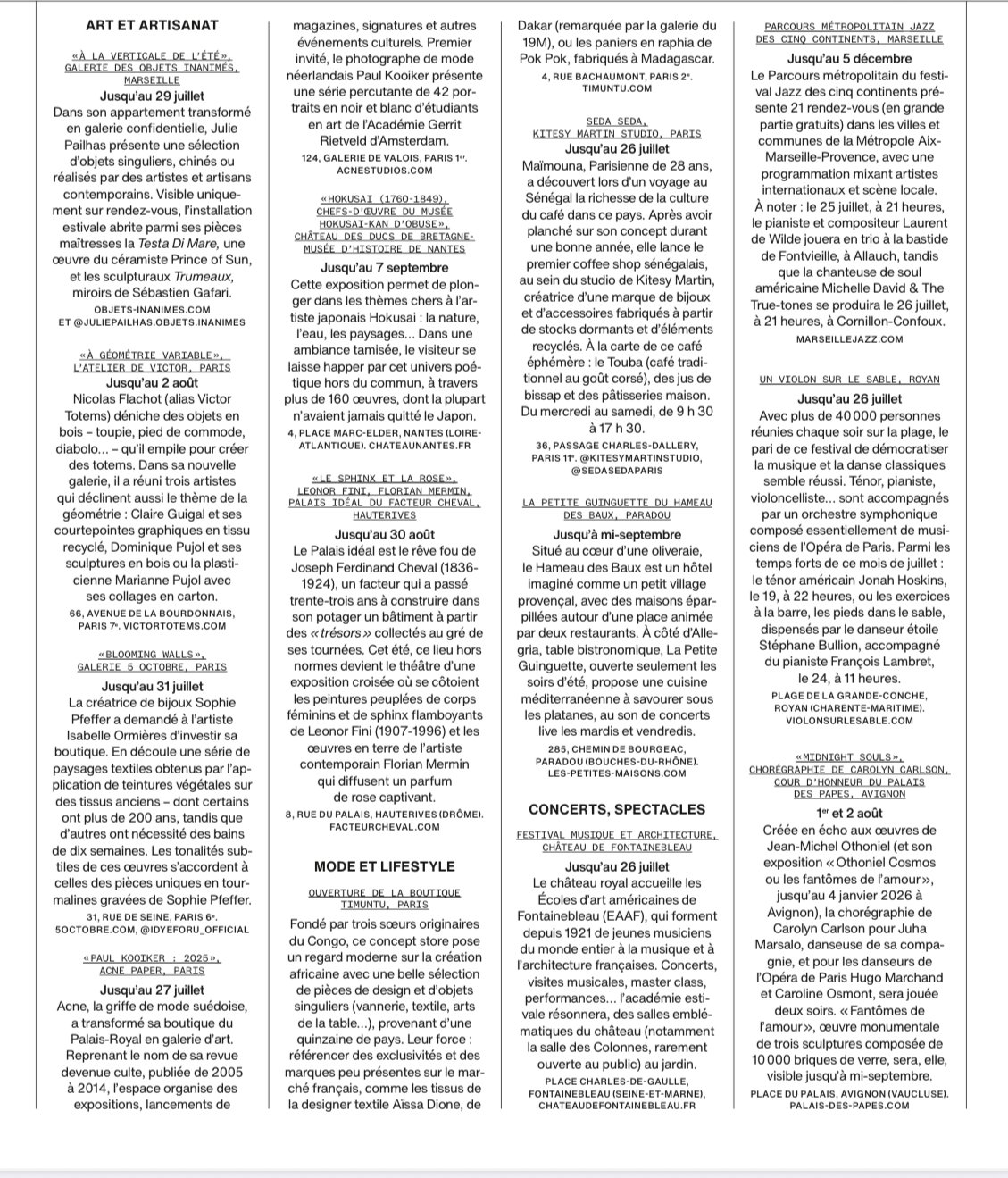 M LE MONDE 19 JUILLET 25 par Marie Anne Bruschi