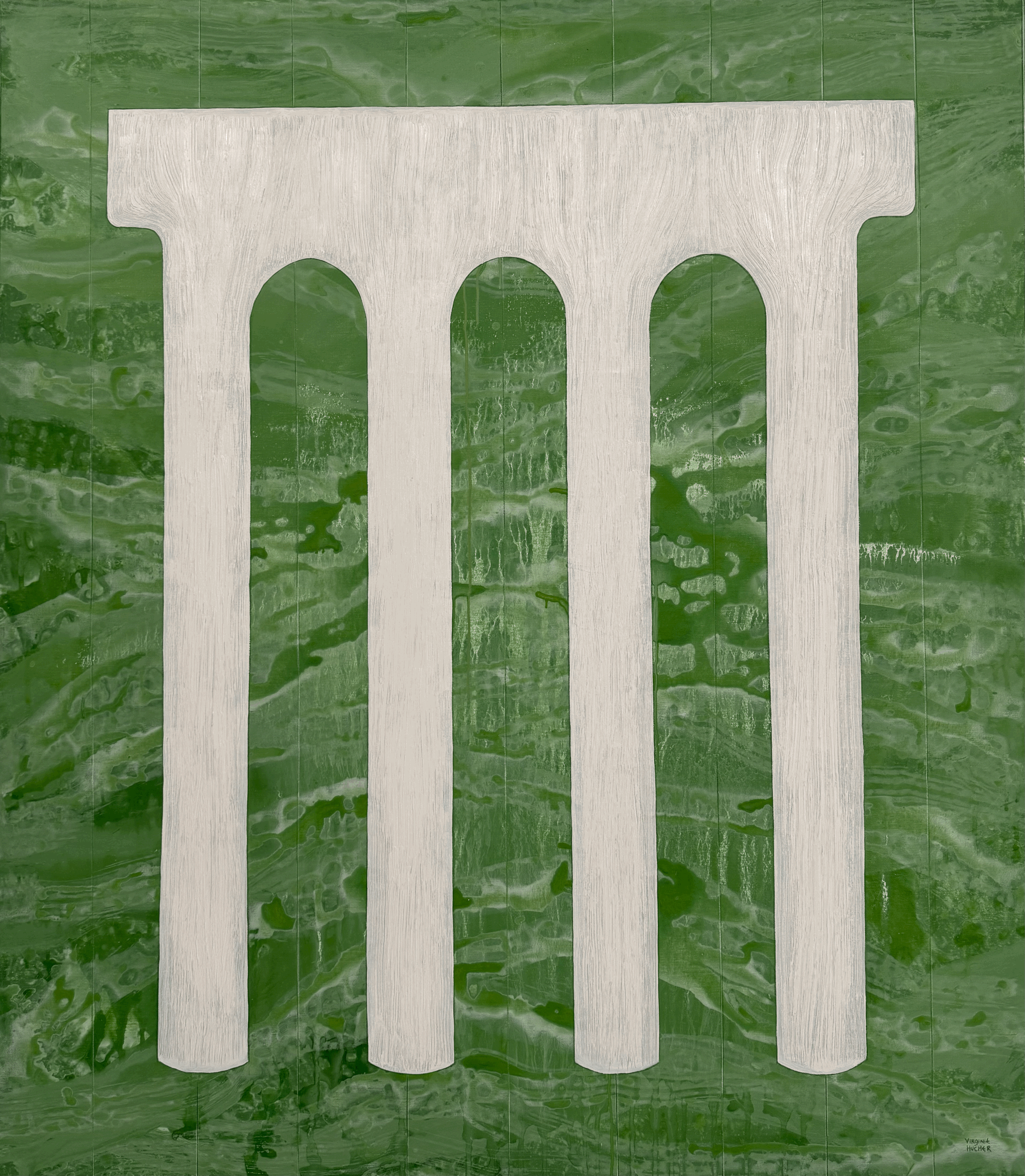 LES ARCHES VERTES  | Virginie Hucher