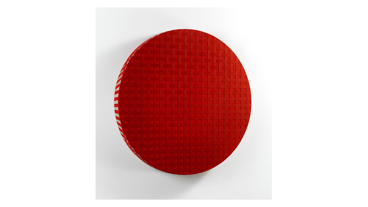 Round Blood Red Sieve