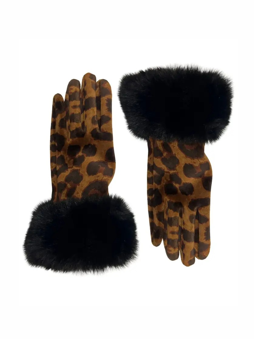 Cheetah Print Glove