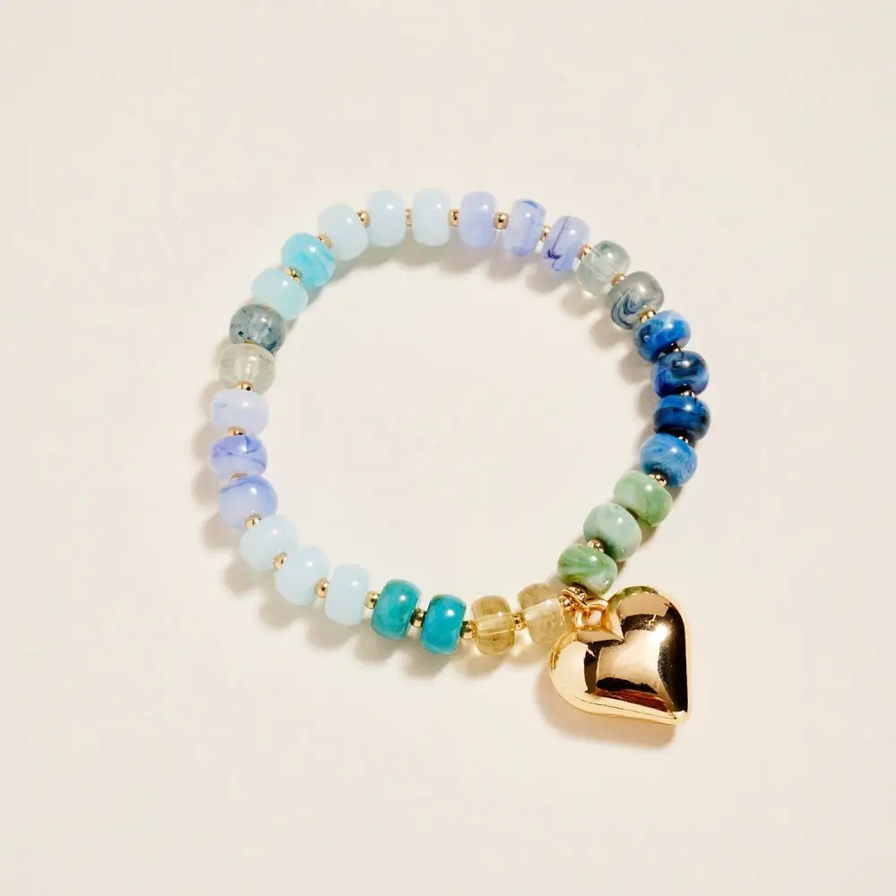 Colorful Heart Bracelet