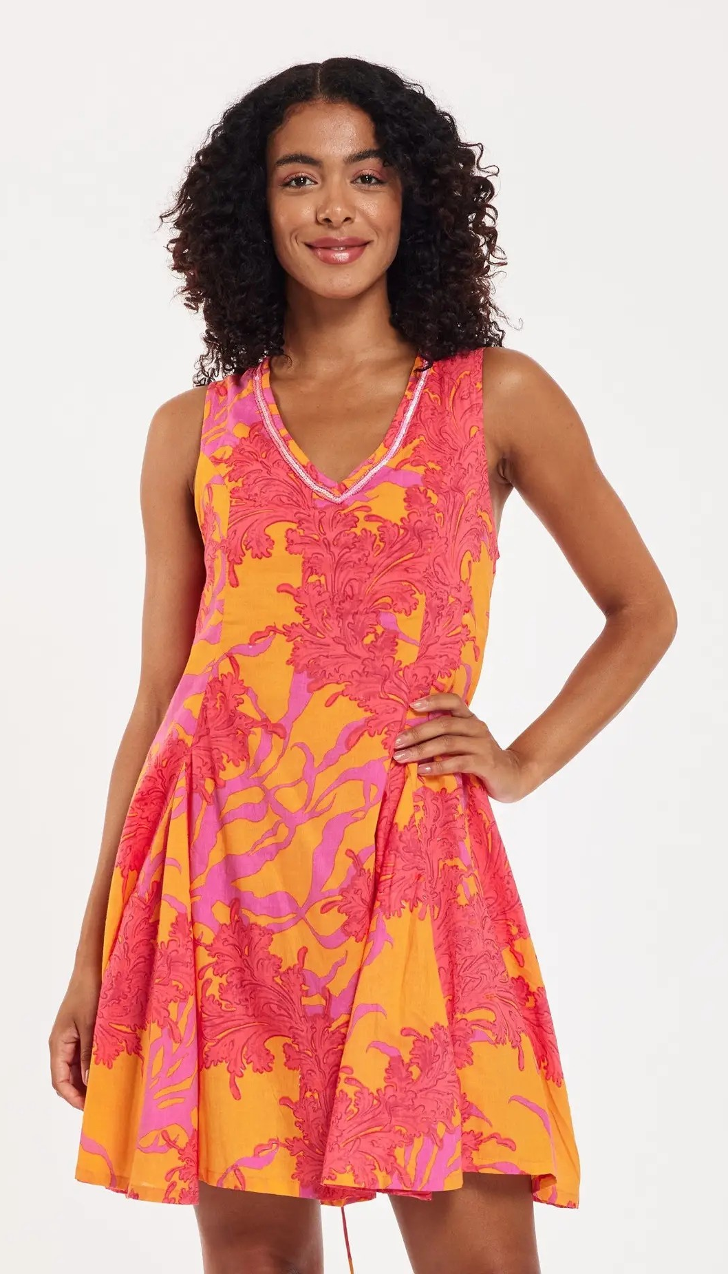 Enrica Lace Back Dress