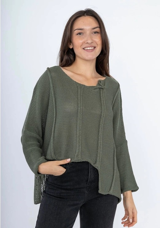 Mixed Stitch Pullover