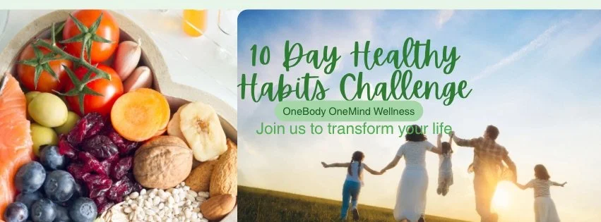 10 Healthy Habits Challenge, FREE 🆓 for Busy families and people who feel overwhelmed with figuring out a healthy lifestyle/routine