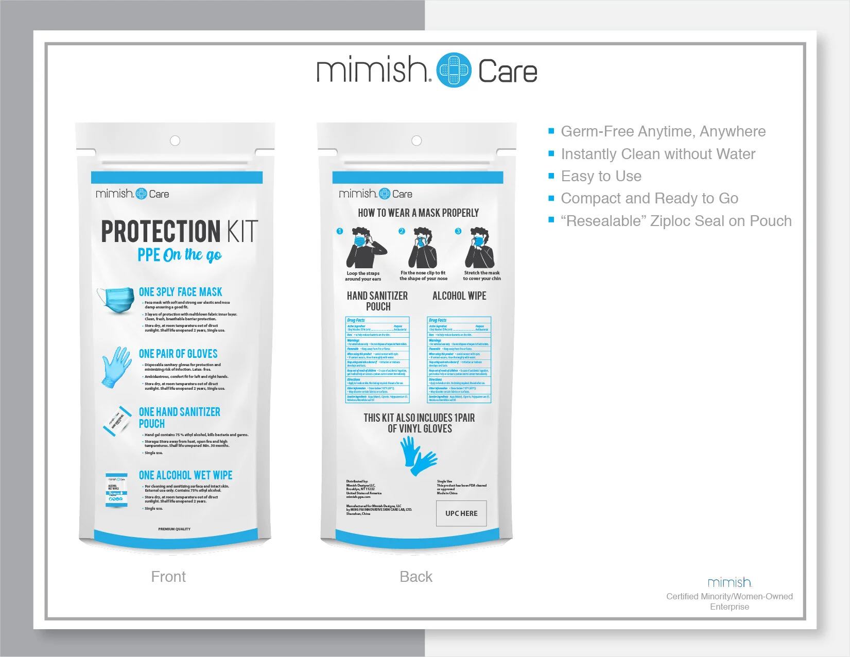 Protection Kit - PPE on the go