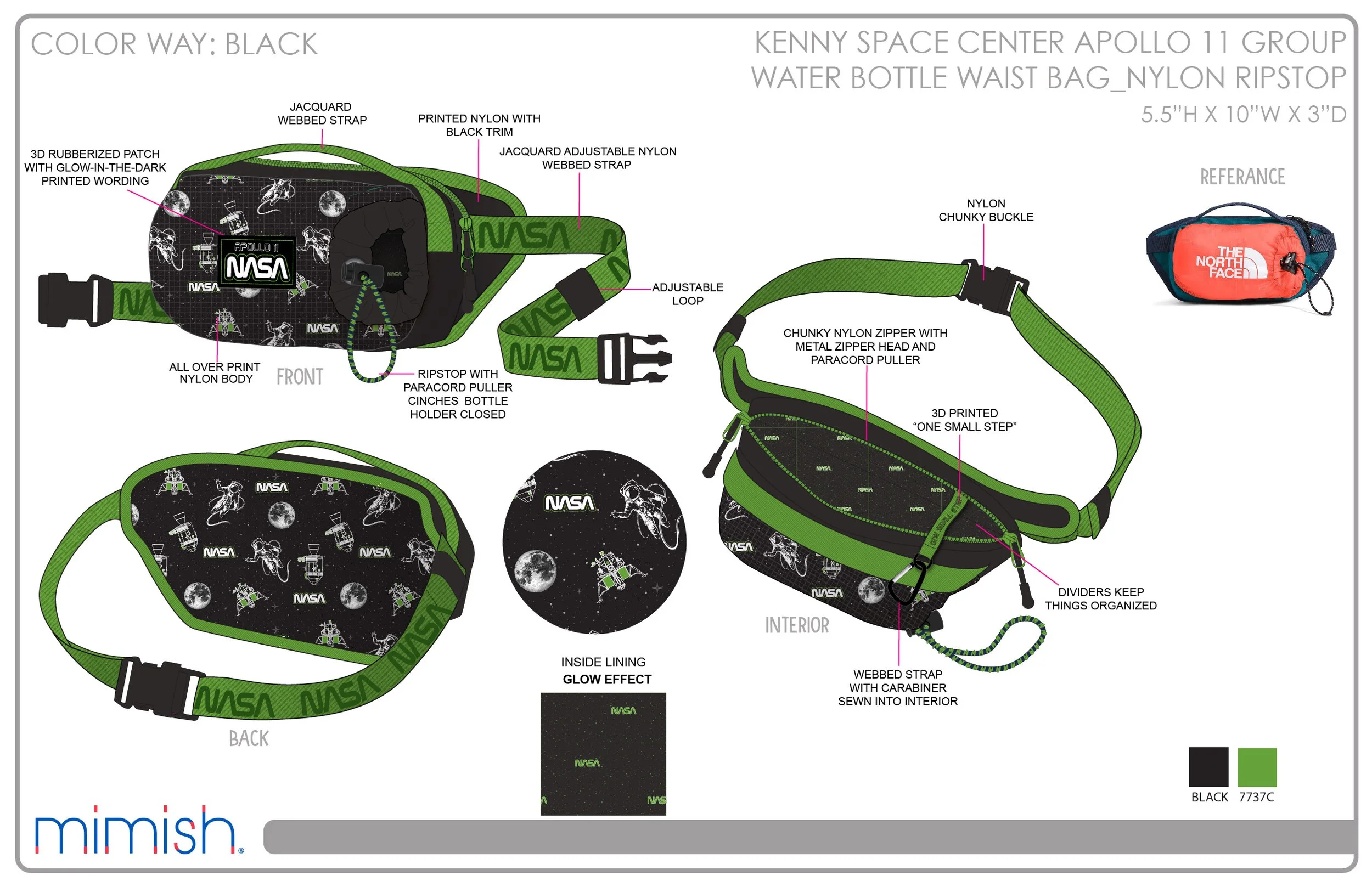 KSC_APOLLO 11_WATER BOTTER WAIST BAG_BLACK.jpg