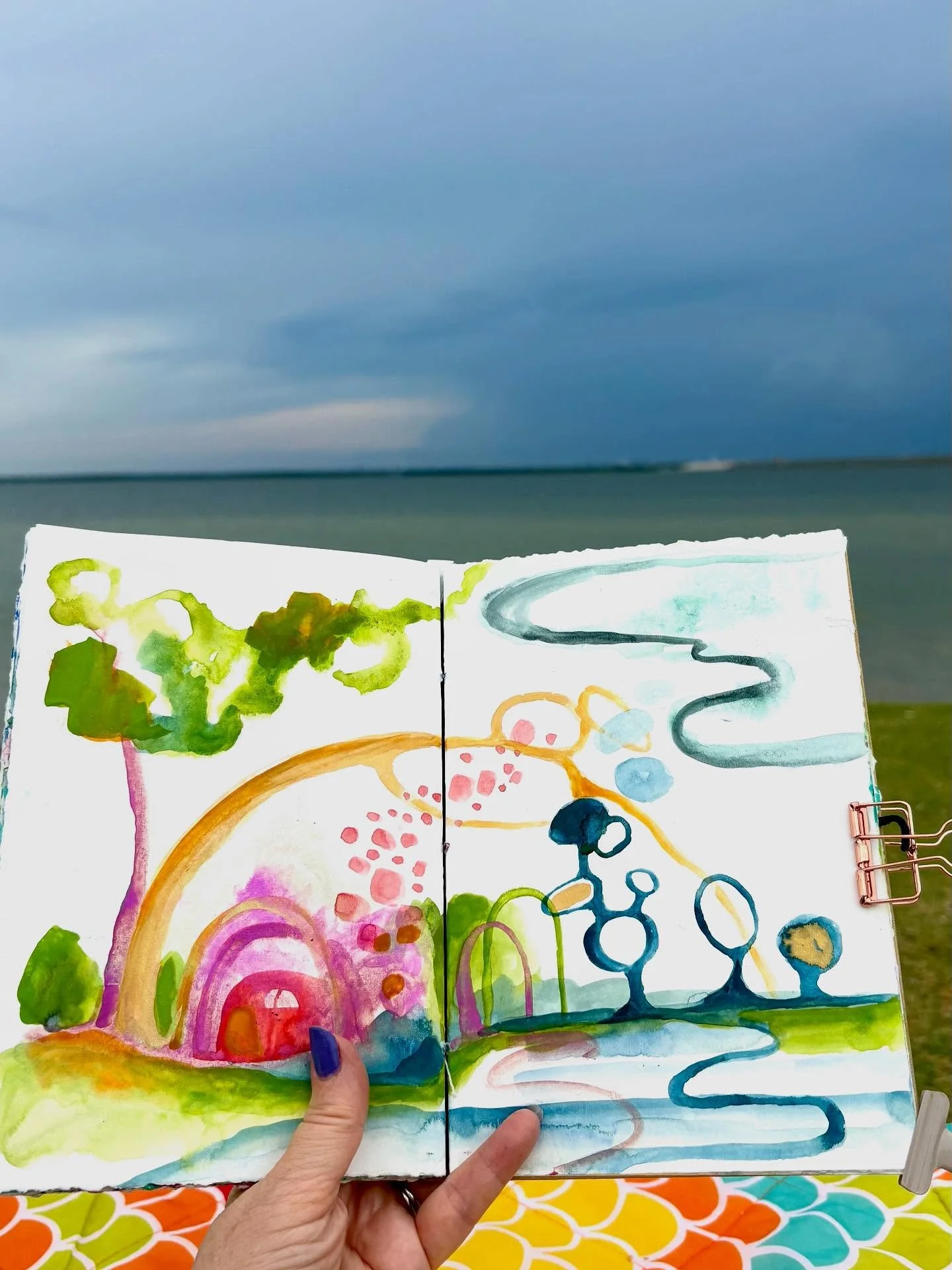 Here are various small paintings, mostly in sketchbooks. I&rsquo;ve really honed by sketching skills over the past three years. I&rsquo;d never had a sketchbook practice before. I&rsquo;m sticking with it!
#sketchbooks #sketching #paintings #painting