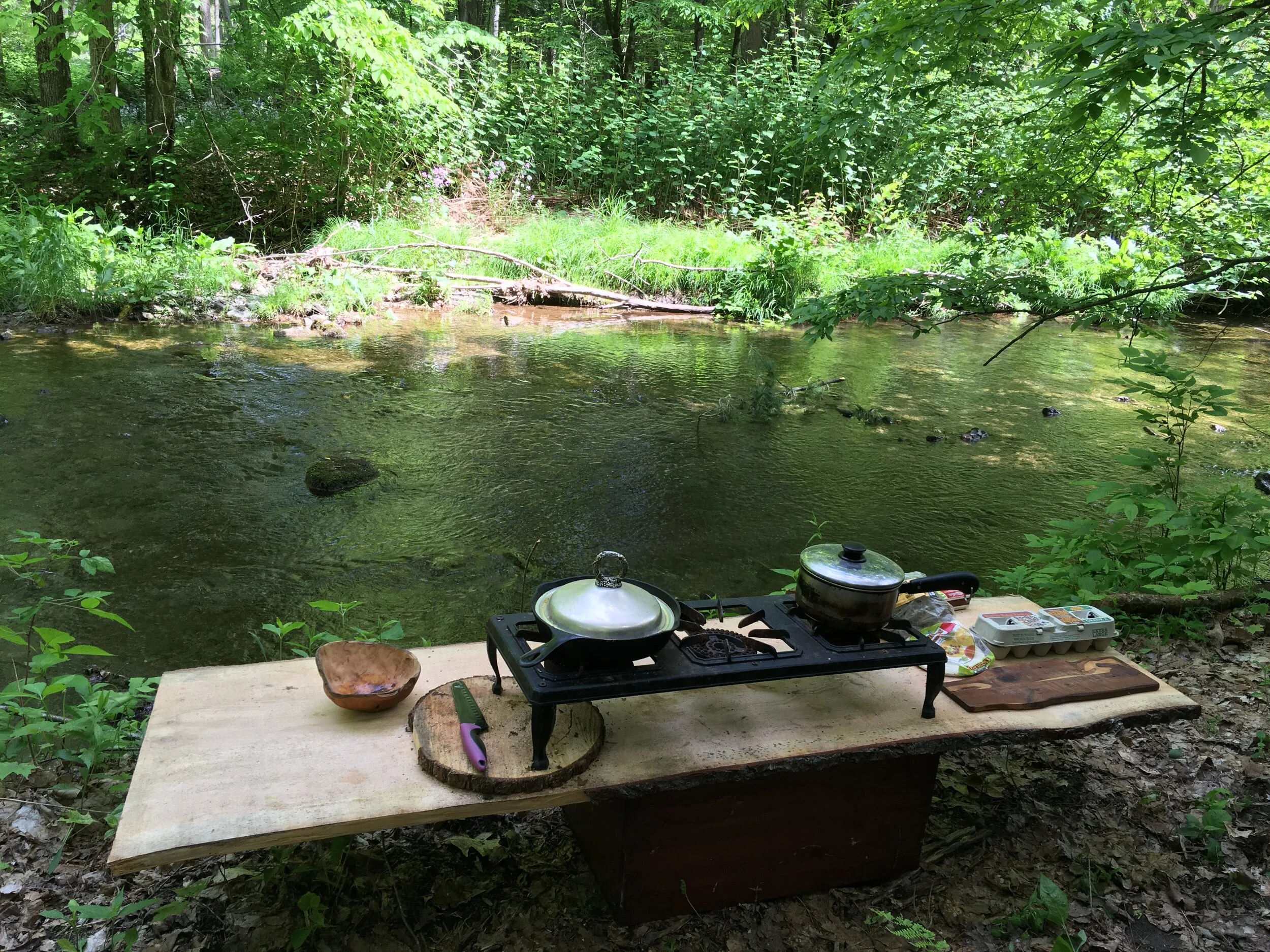kitchen by the river