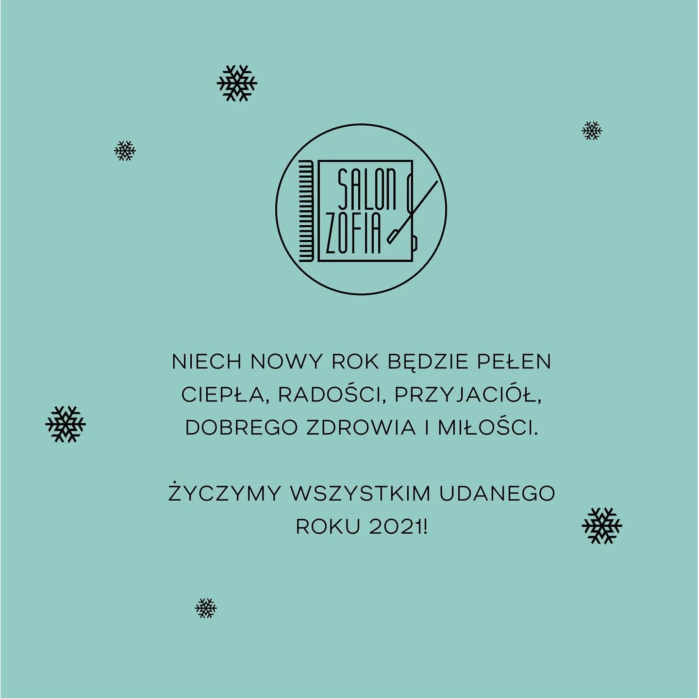 Niech nowy rok będzie pełen ciepła, radości, przyjaci&oacute;ł, dobrego zdrowia i miłości. Życzymy wszystkim udanego roku 2021! 🥳