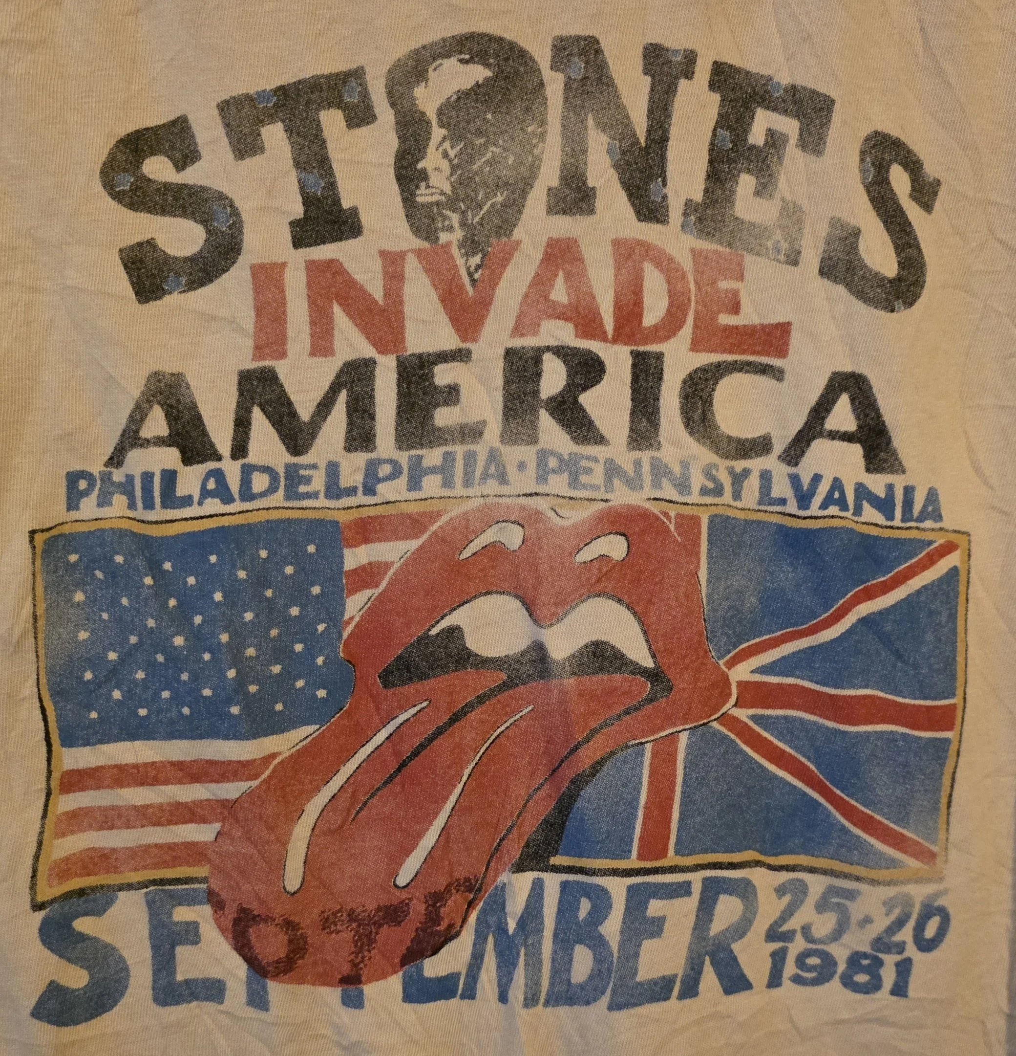 The Rolling Stones Tshirt (1981 Tour)