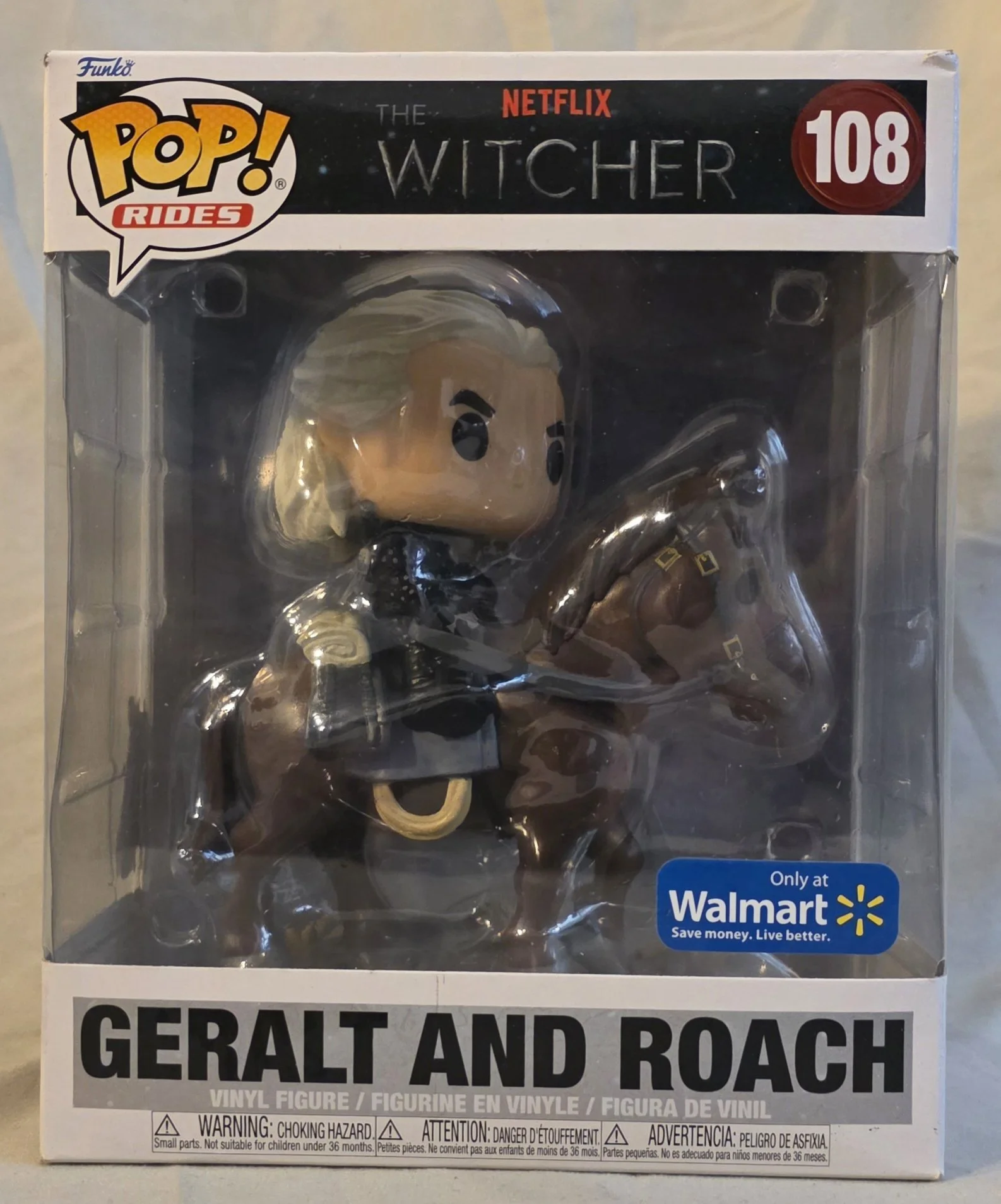 Funko Pop Rides: Netflix's The Witcher, Geralt & Roach #108