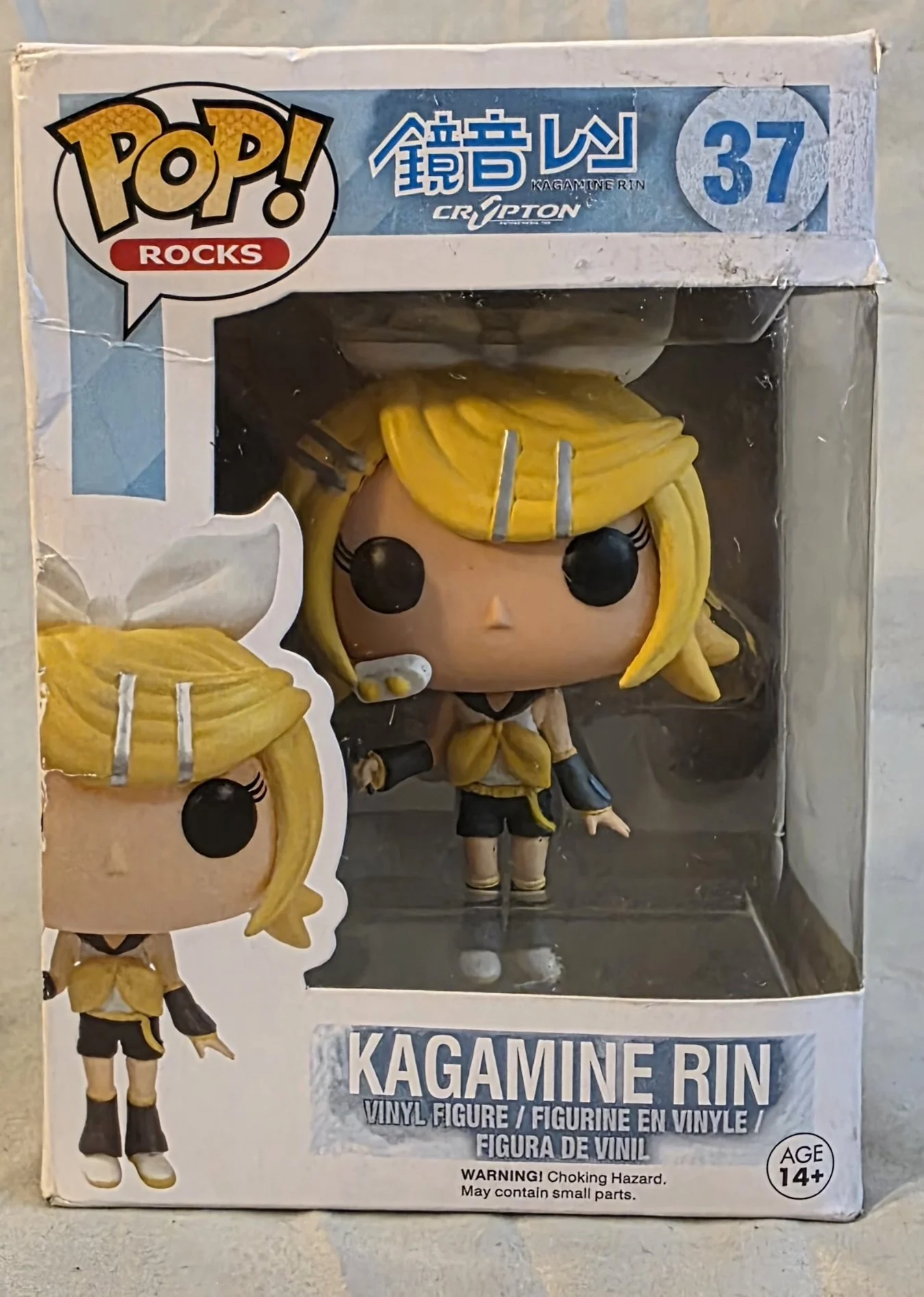 Funko Pop Rocks Vocaloid: Kagamine Rin #37