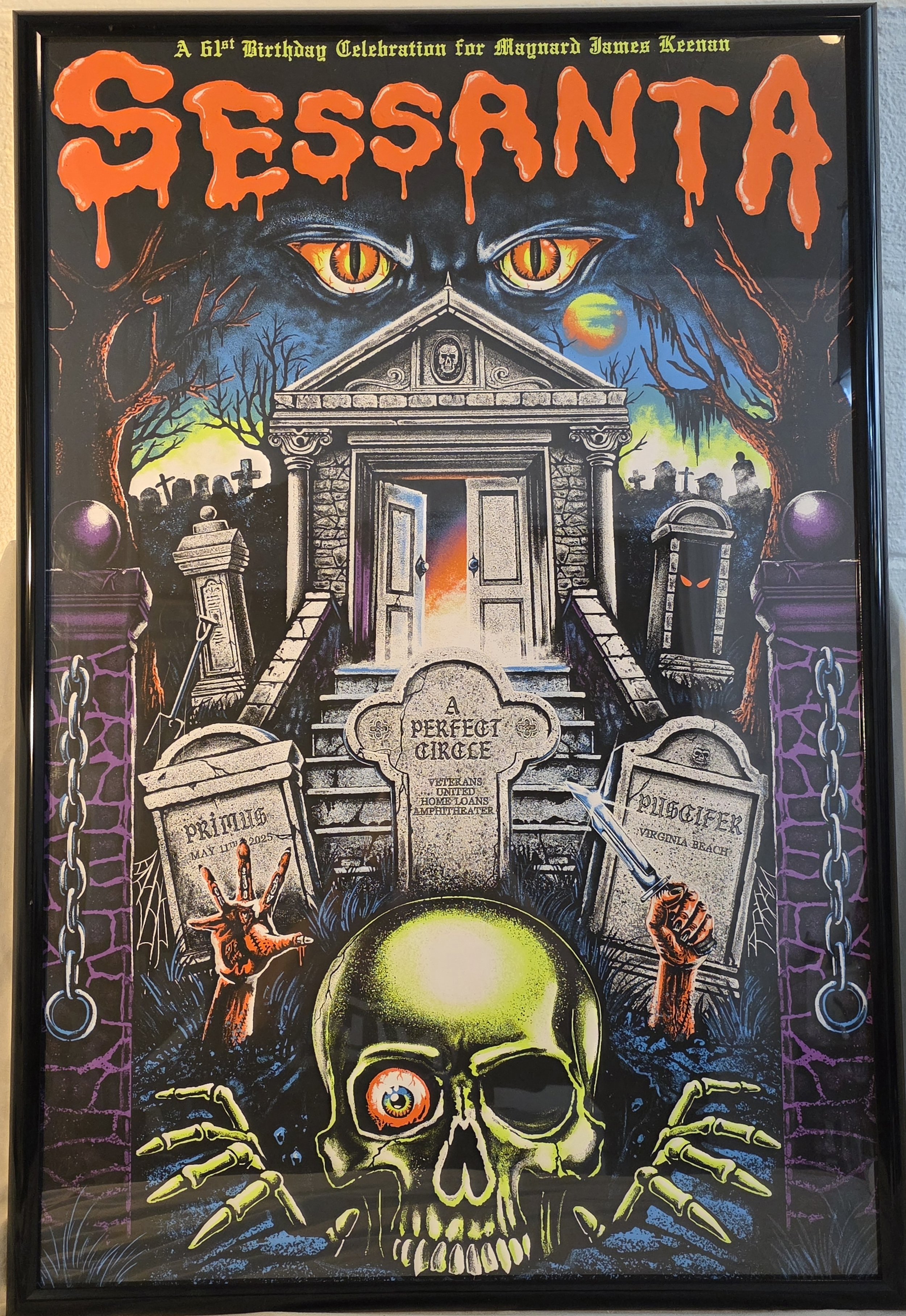 24x36 Sessanta V2.0 concert Poster