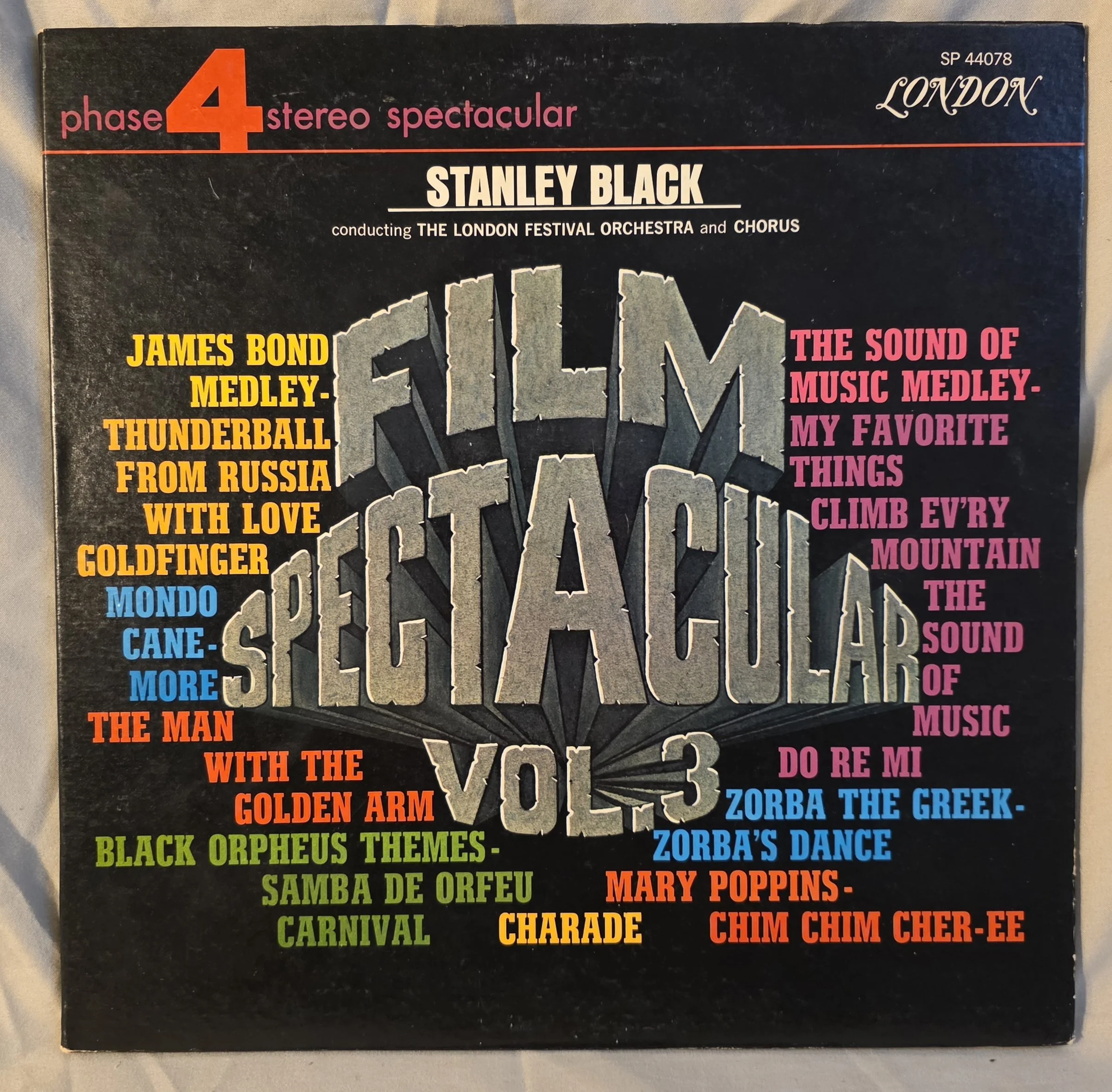 Stanley Black & The London Festival Orchestra & Chorus - Film Spectacular Volume 3