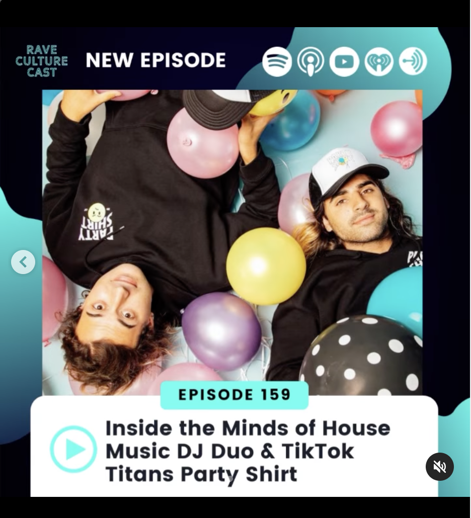 Inside the Minds of House Music DJ Duo &amp; TikTok Titans PARTY SHIRT